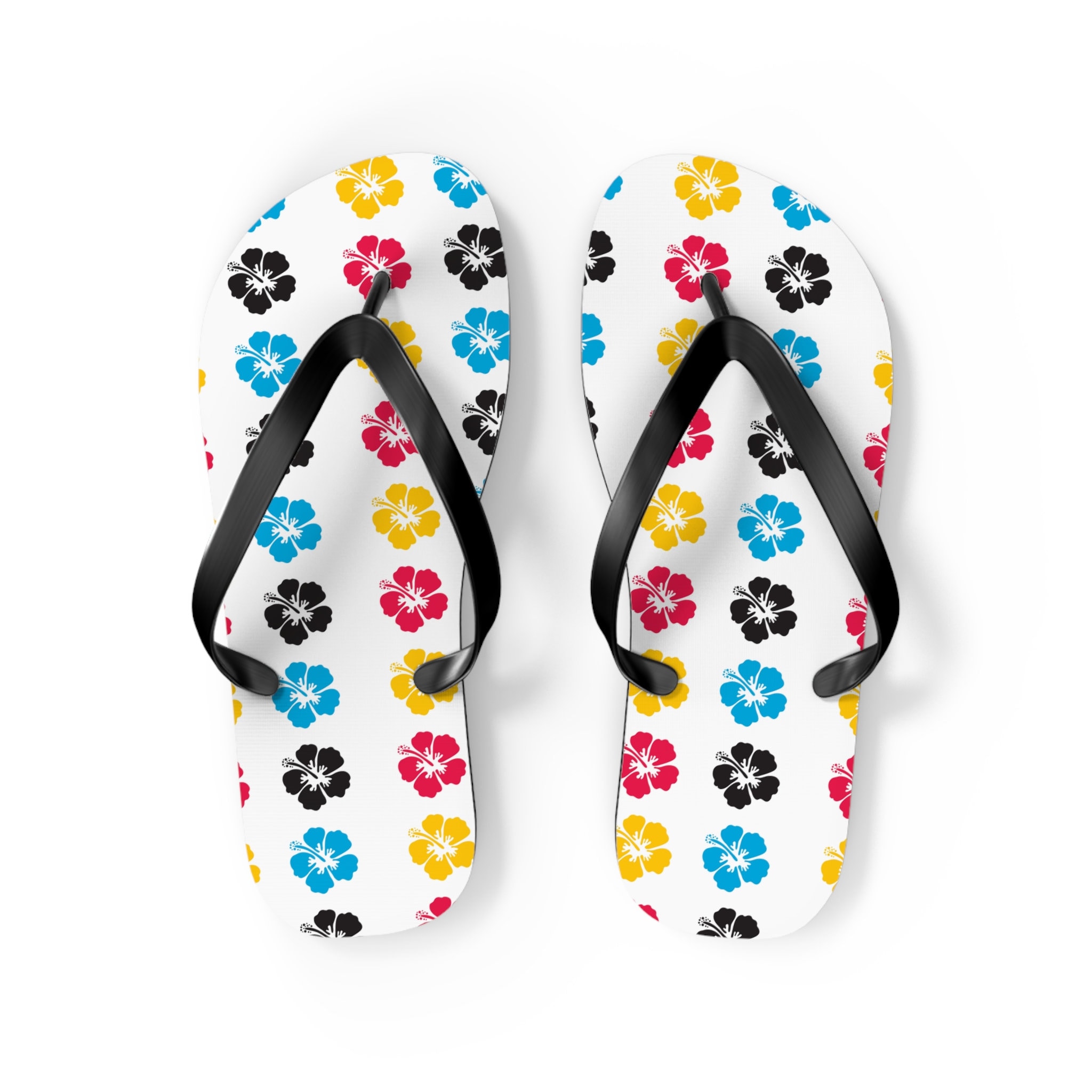 Hibiscus Flower Flip Flops