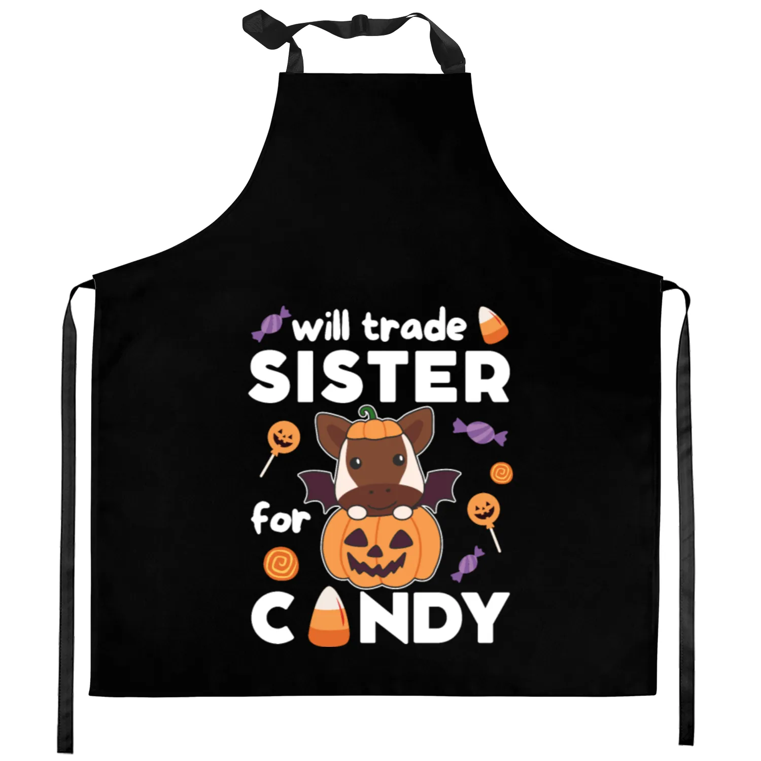 Okapi Halloween Trade Sister For Candy Kitchen Aprons
