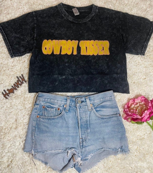 Cowboy Kisser Crop Top