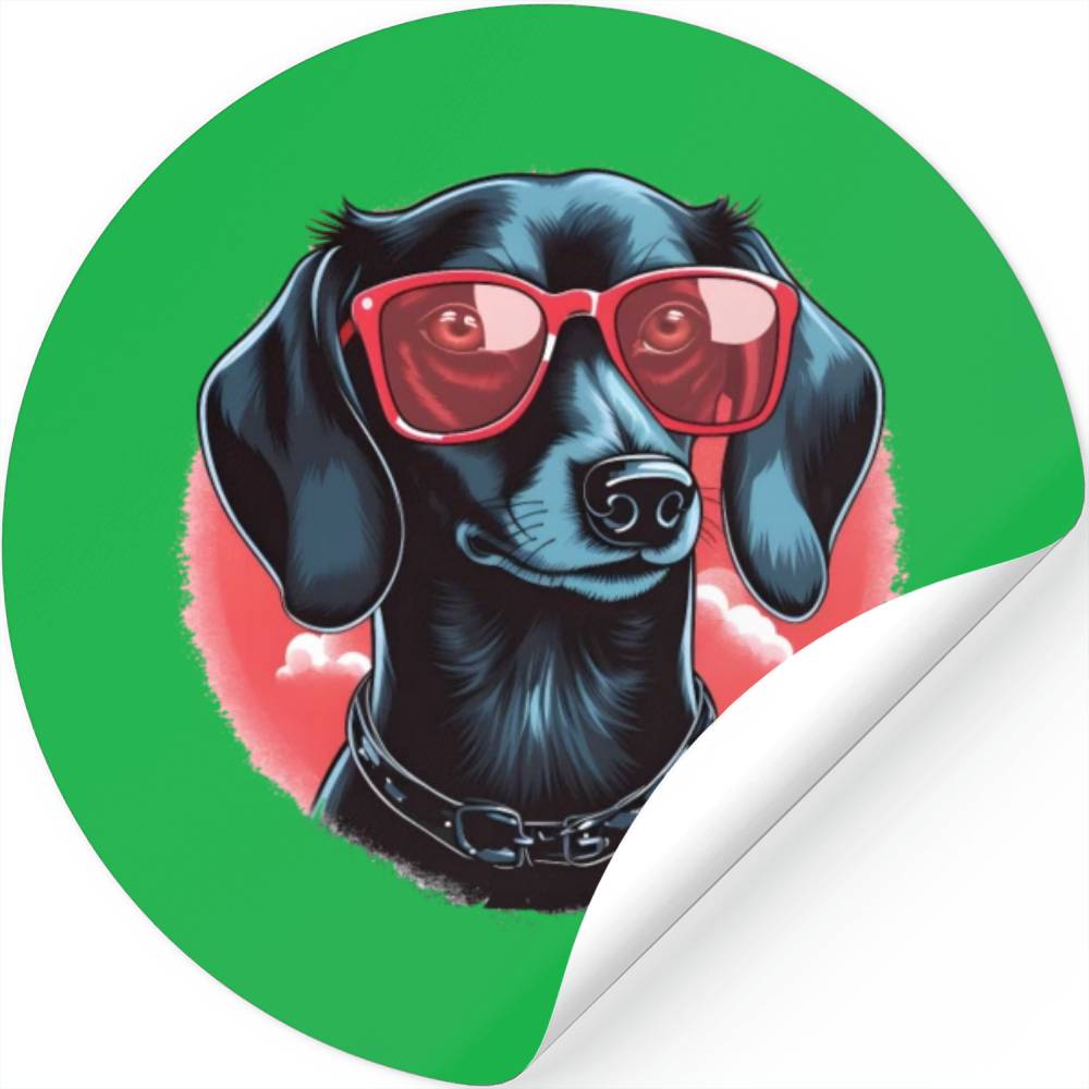 My Dog is my Valentine's Day Labrador Retriever Stickers