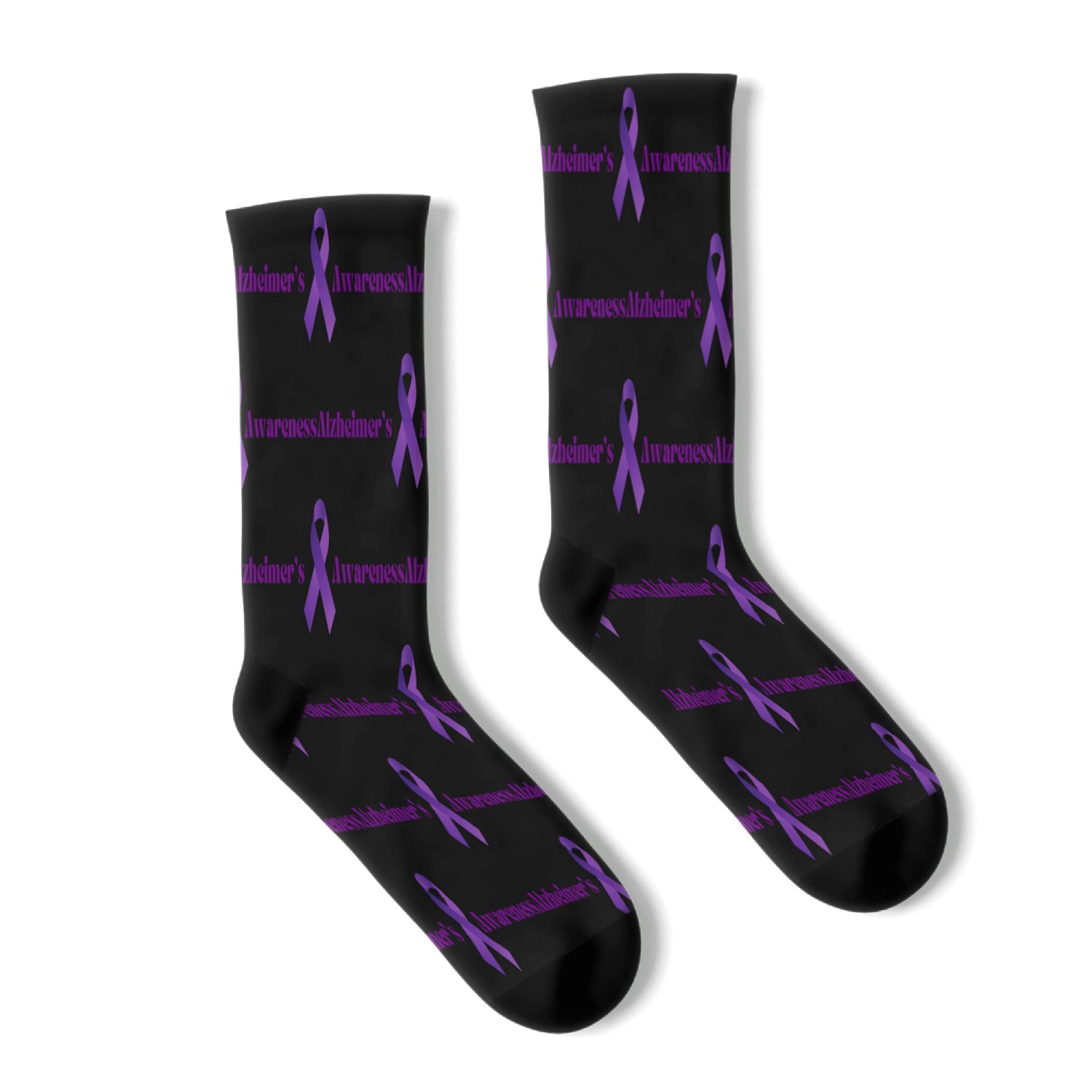 Alzheimer's Awareness Socks