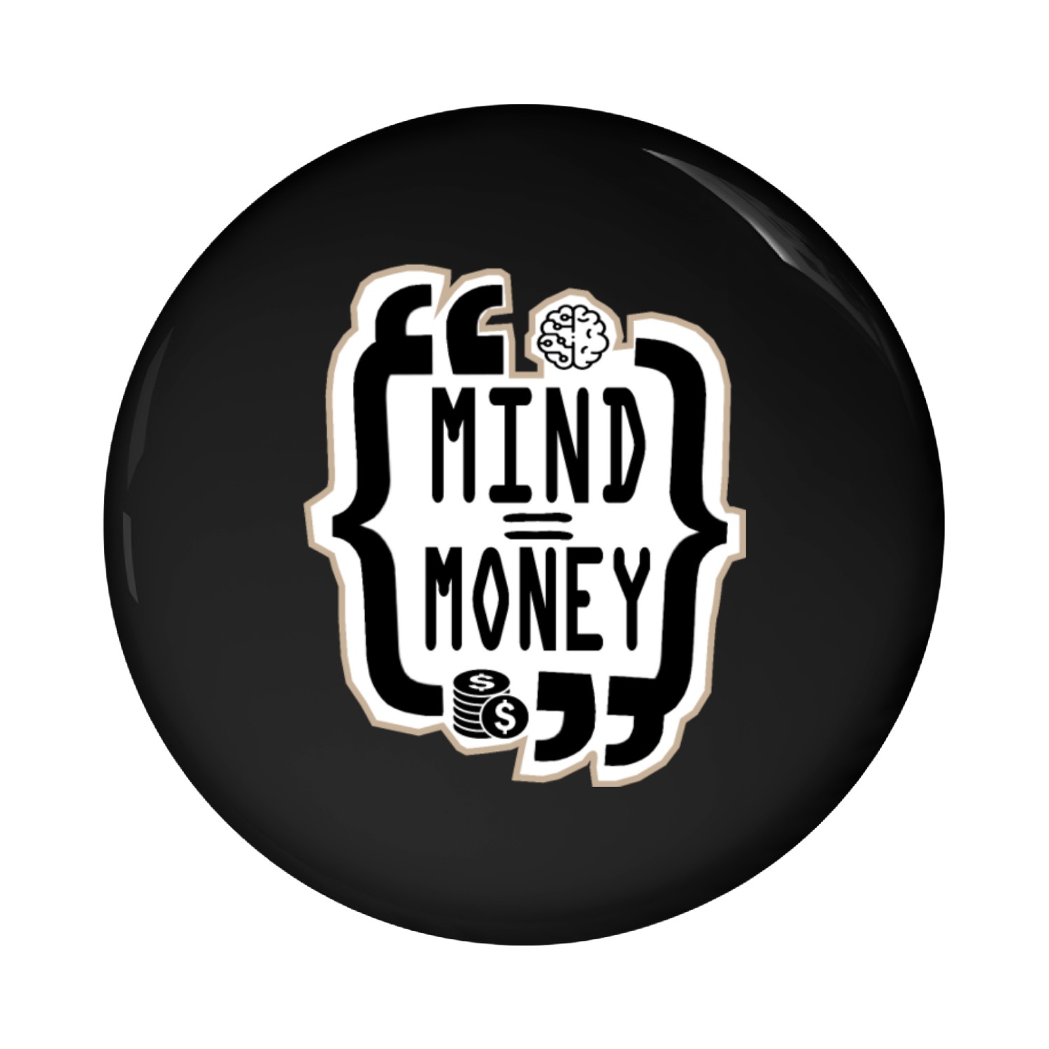 Beautiful quote for all products Pin Buttons