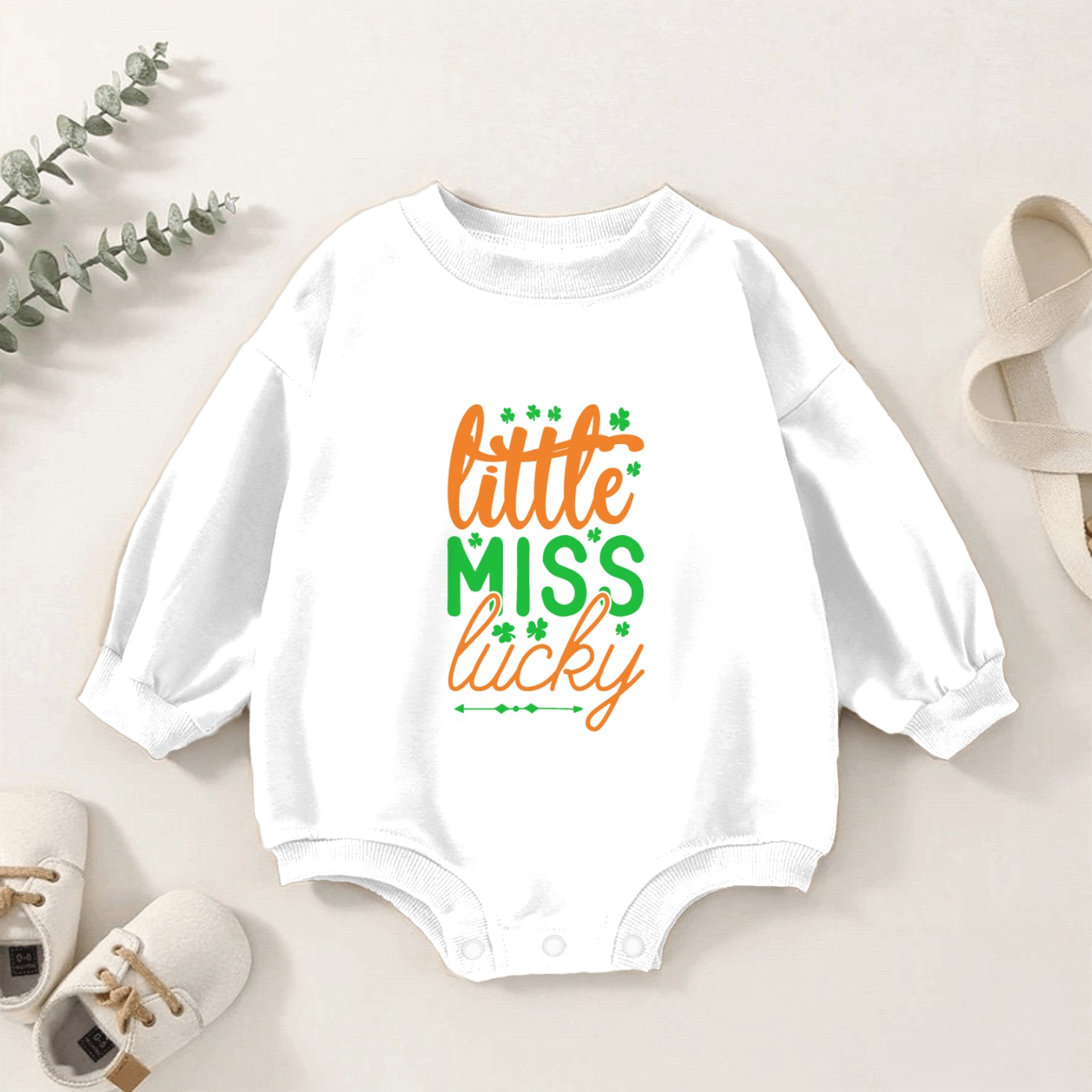 Patricks Day Baby Romper Sweatshirts