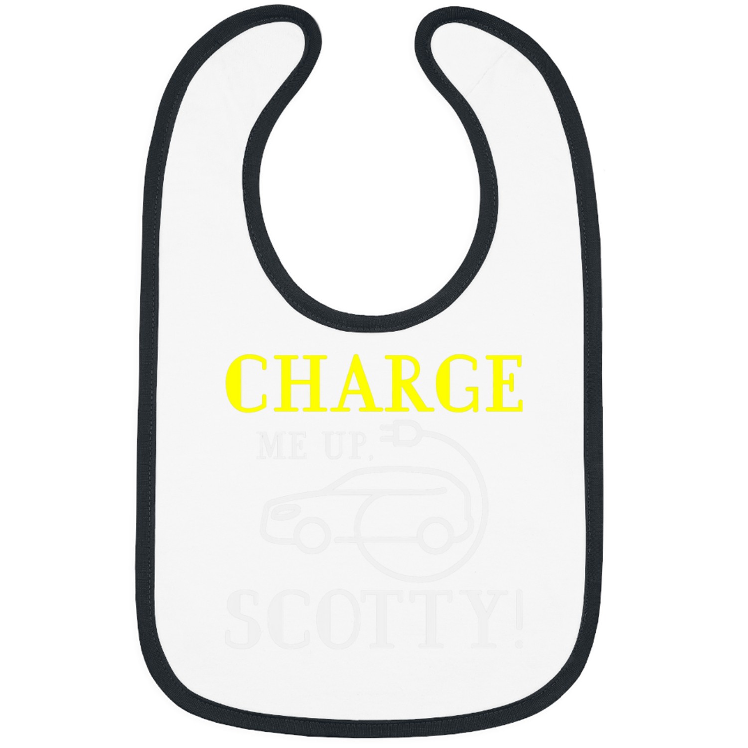 Electric Vehicle Charge Me Up Scotty Bibs