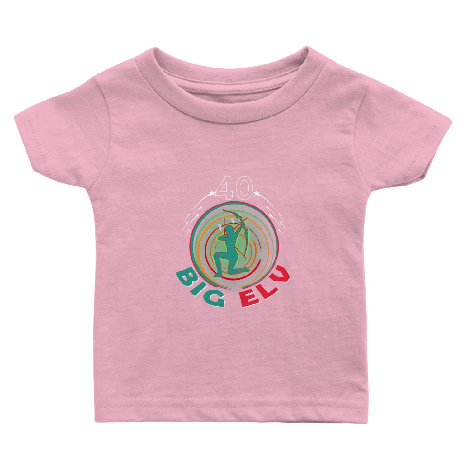 40 years elves birthday fantasy Baby T Shirts