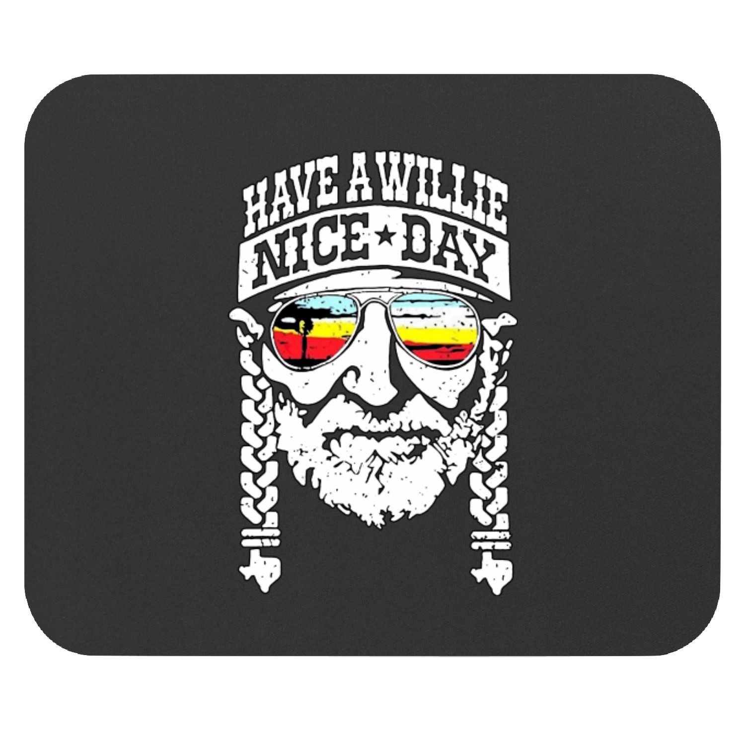 Have A Willie Nice Day Unisex Mouse Pads Love USA