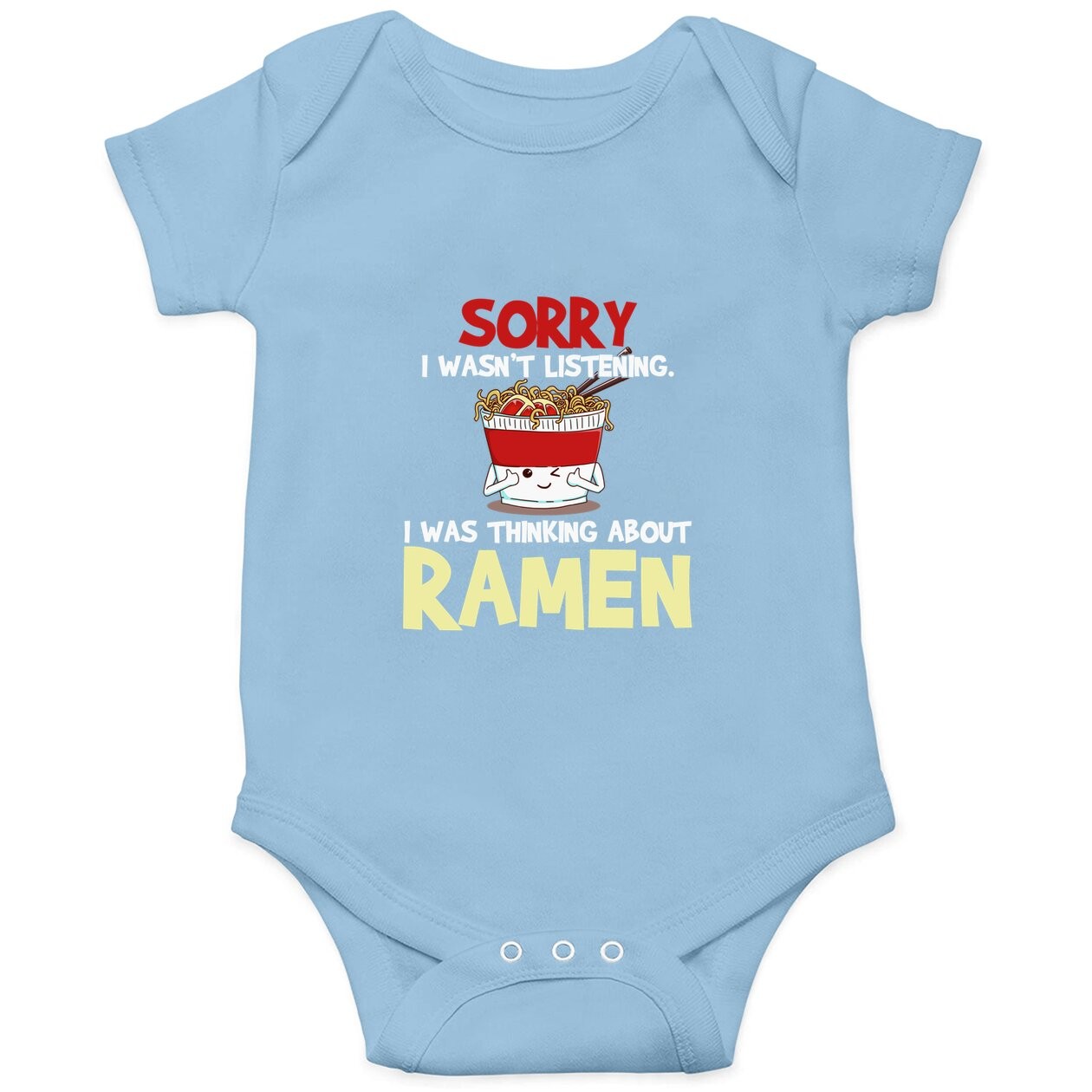 Rajapanese Noodles Baby Bodysuit