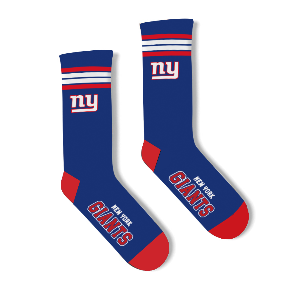 New York Football Team Giants Socks
