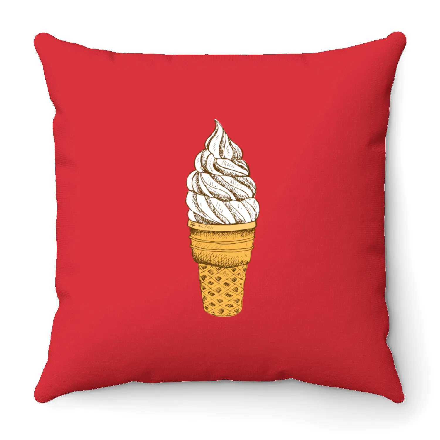 Ice Cream Throw Pillows