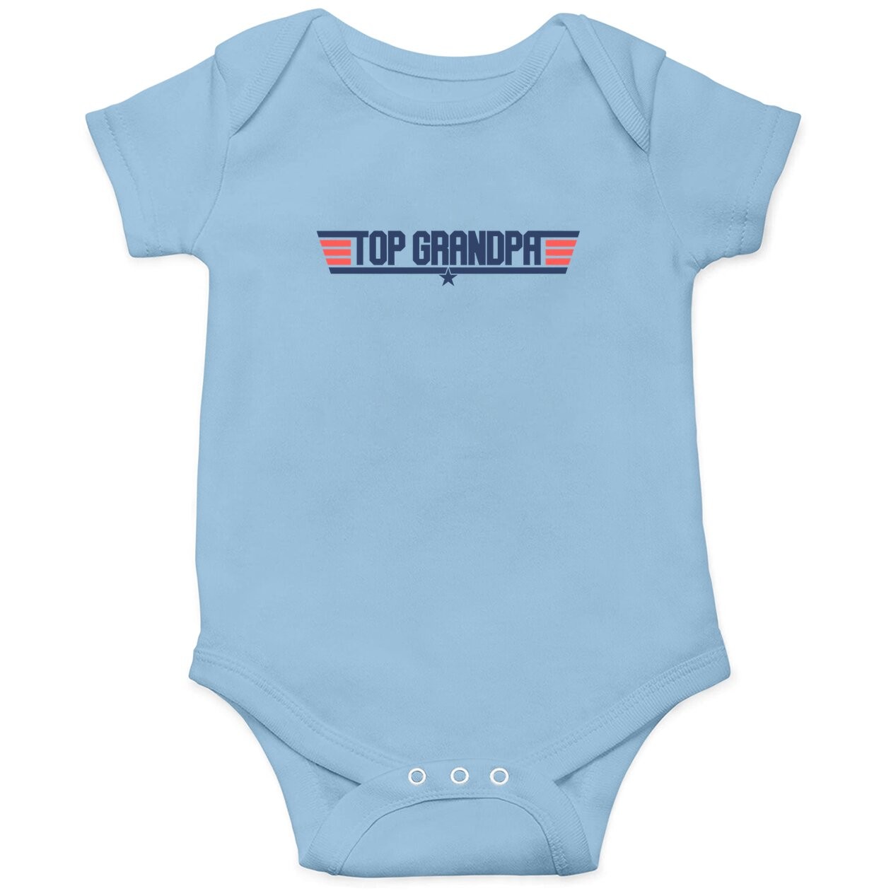 Top Grandpa Great Grandpa 80s Baby Bodysuit