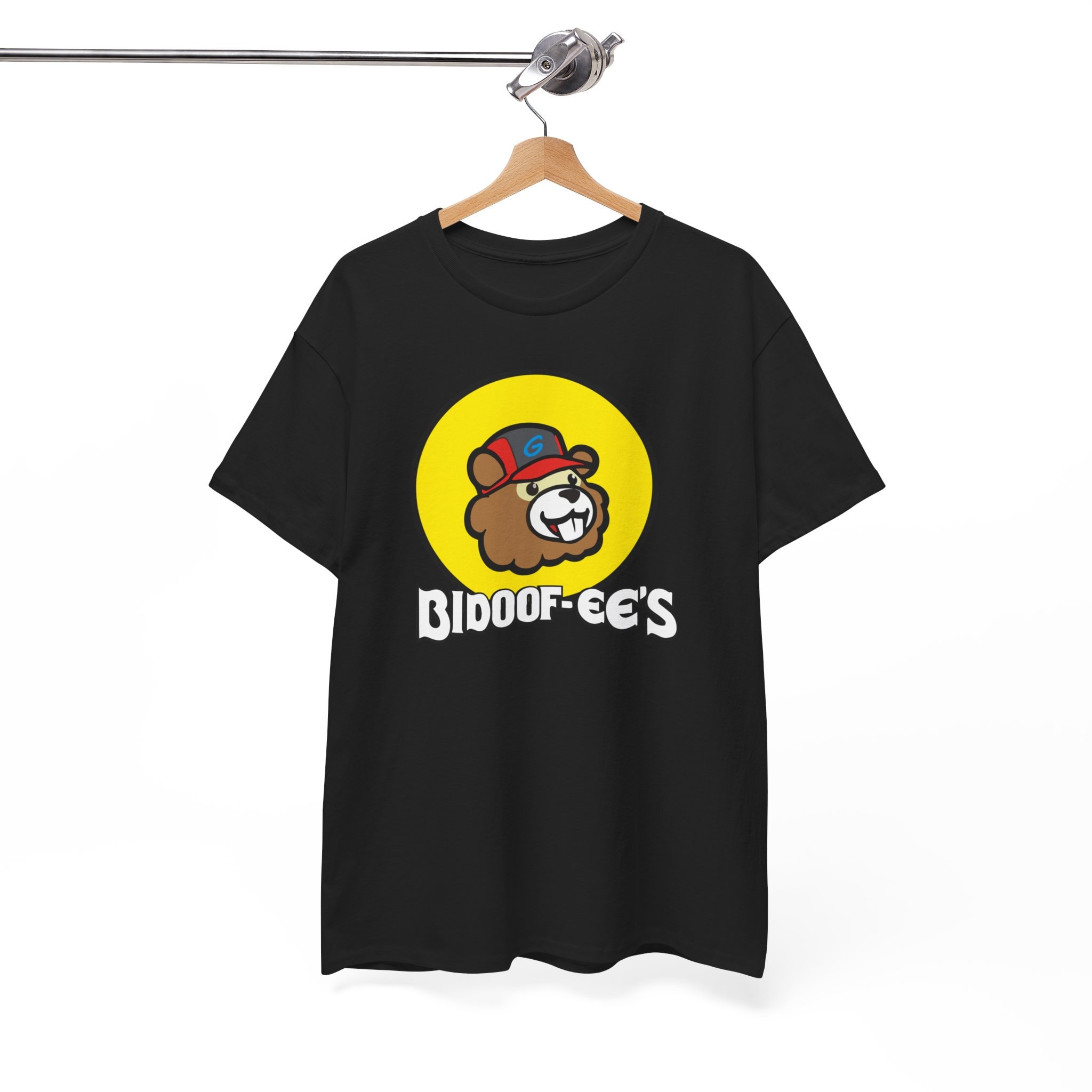Bidoof-ee's Cotton Shirt, Comfortable Short Sleeve Sports Tee for Men, Women, Kids - Trending Street Fashion