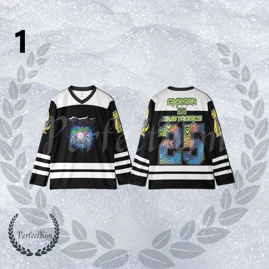 SUBTRONICS Jersey - B2B EXCISION Hockey Jersey - Edm Music Festival Merc