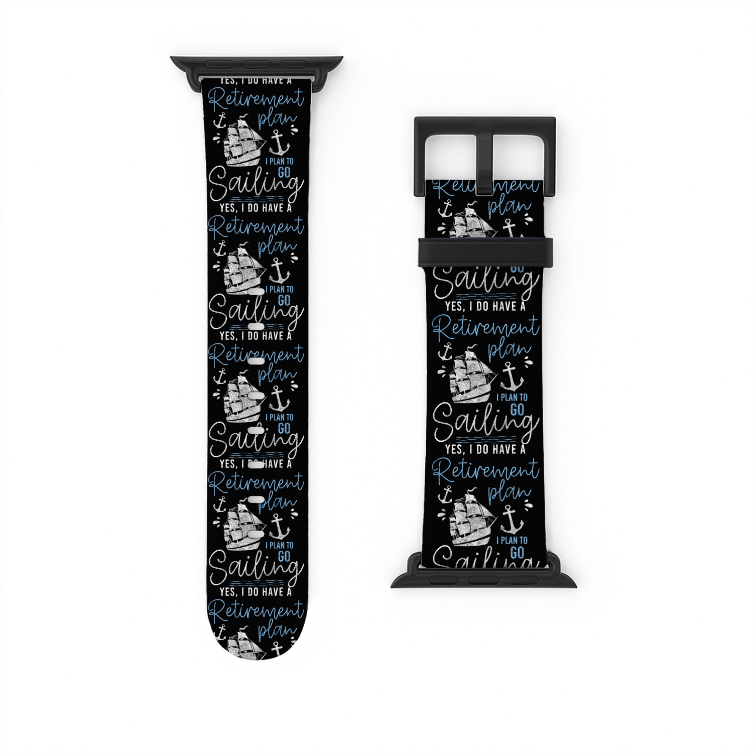 Sailing Boat Port Sail Lake Watch Bands For Apple Watch