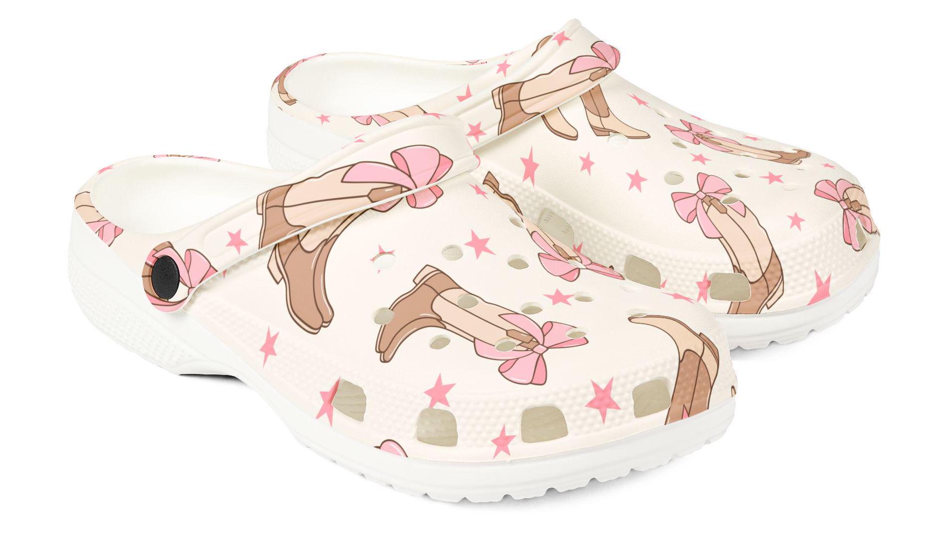 WESTERN - Cowgirl - Coquette Clogs For Adult/Kids
