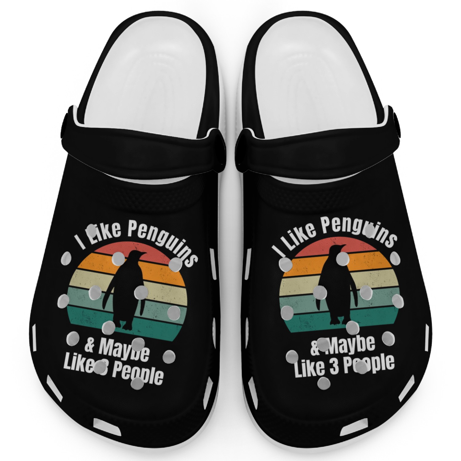 I Like Penguins and Maybe 3 People Clogs