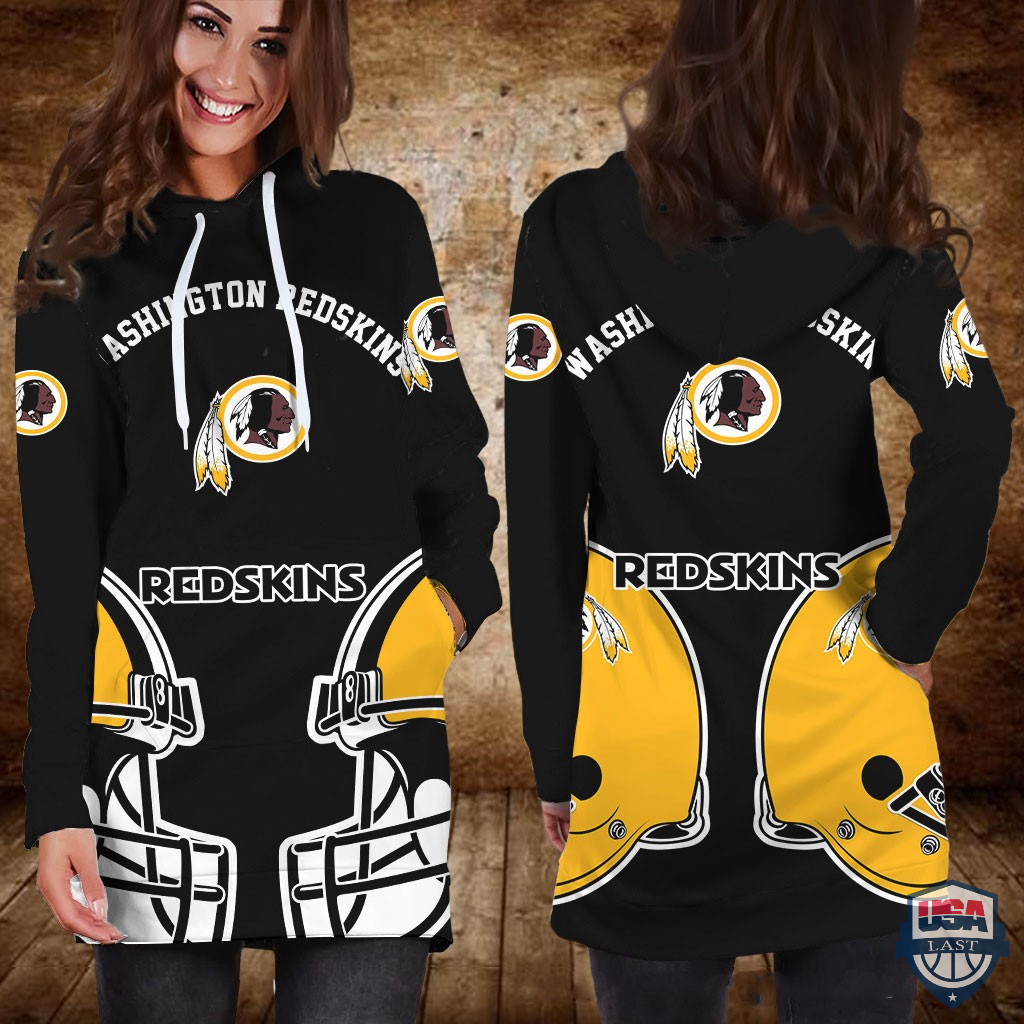 Washington Football Women 3D Hoodie Dress