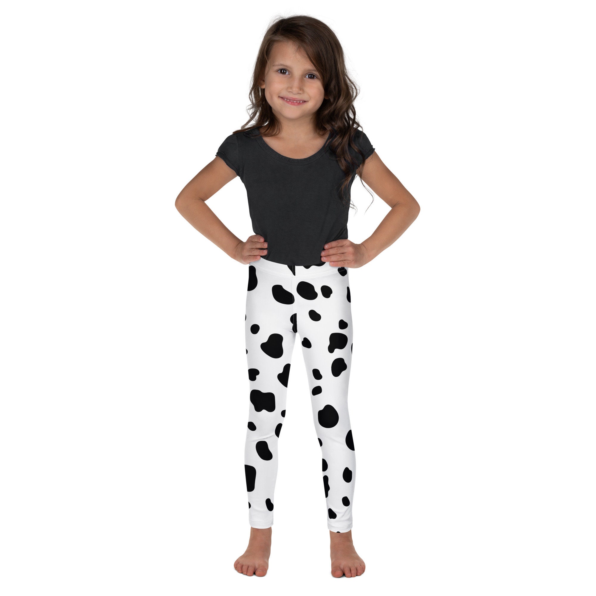 Dalmatian Dog Kids Yoga Leggings