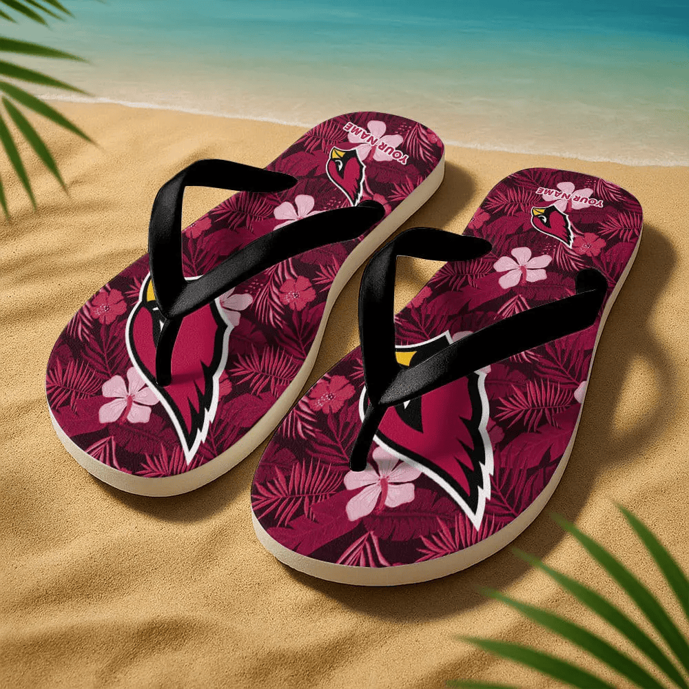 Arizonna Cardinals Flip Flops