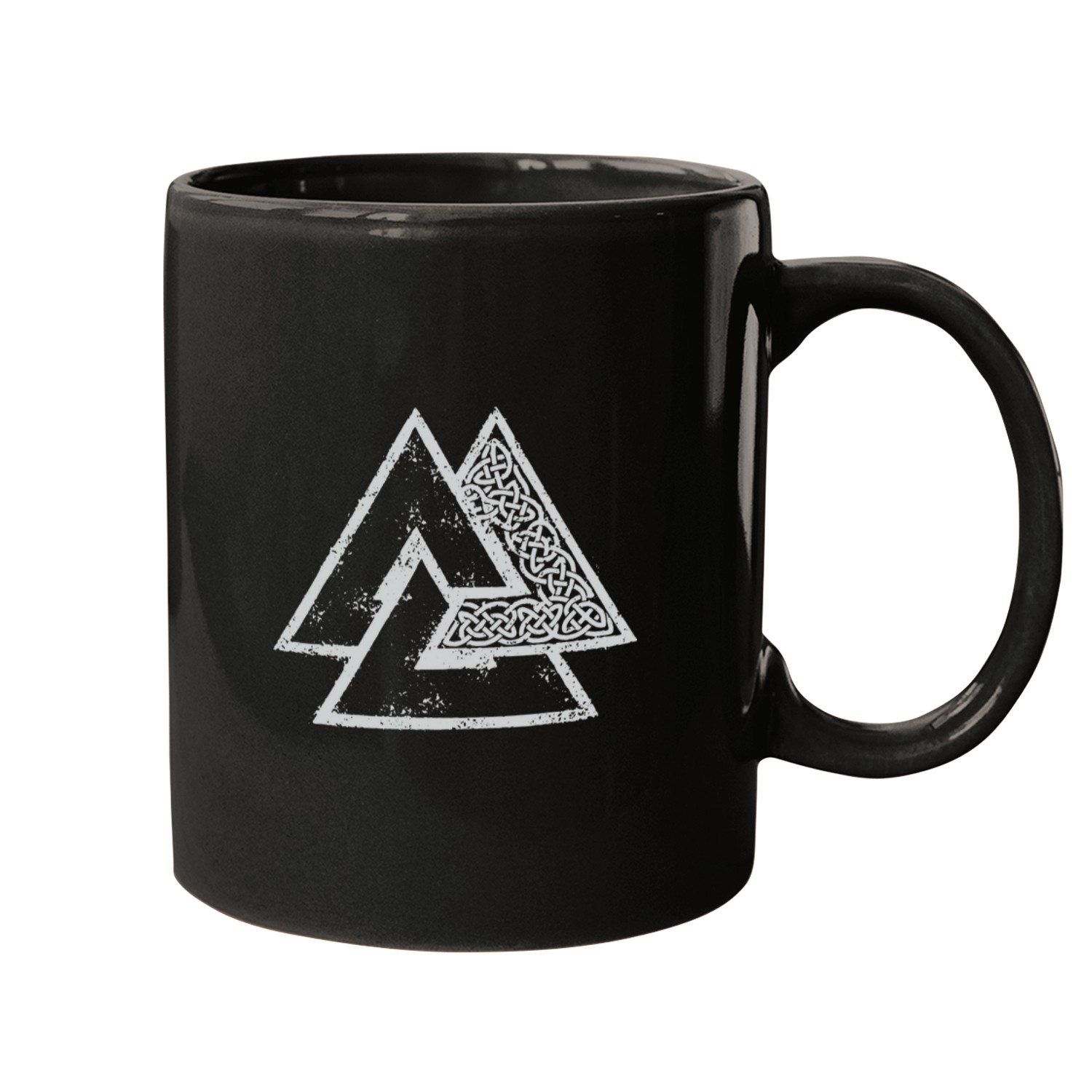 Unleash Your Inner Viking with Triangular Nordic Symbols Mugs