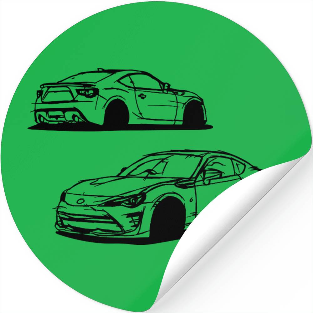 GT86 Sketch Stickers