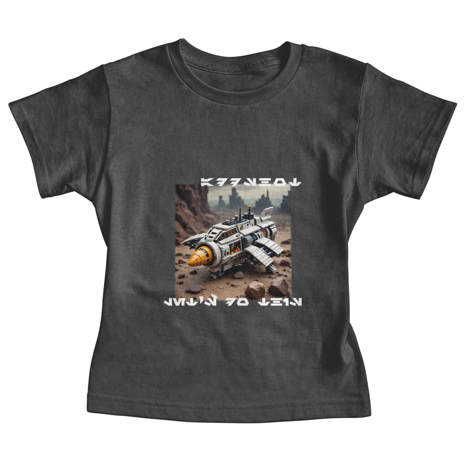 Brick Starship 002 Baby Tees