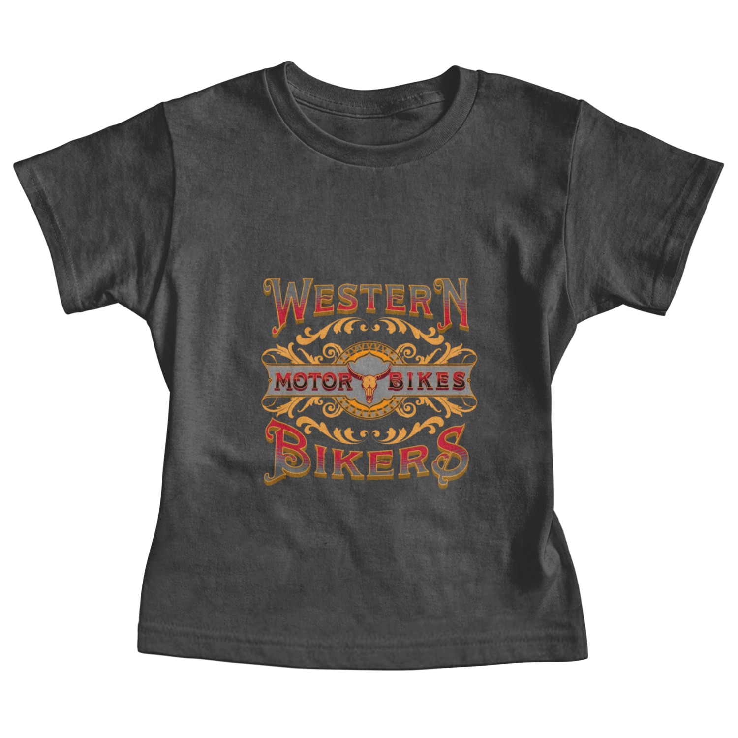 Western Bikers Baby Tees