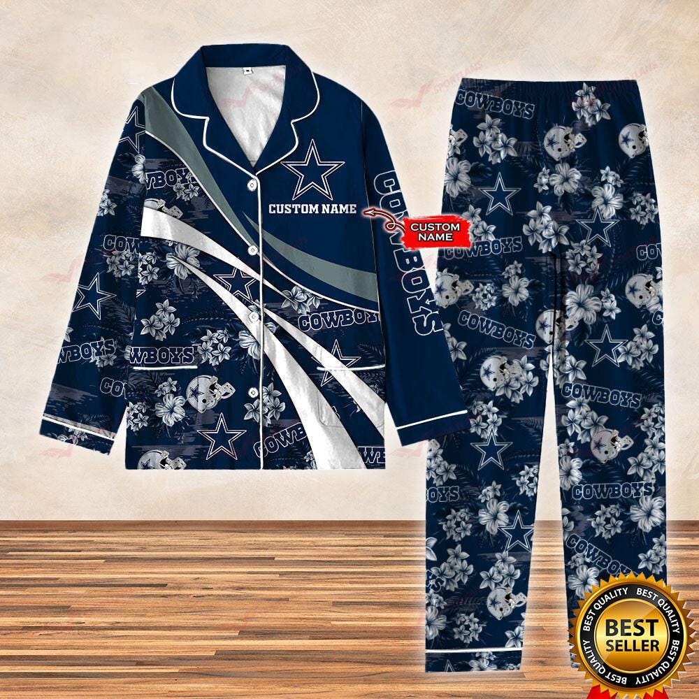 Cowboys Football Pajamas, Cowboys Dallas American Football Fan Gifts