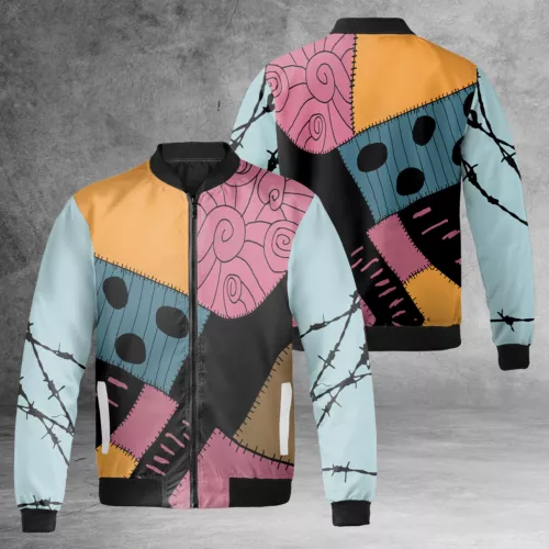 Love Sally The Queen Of Nighmare Sally Dress Costume Bomber Jacket
