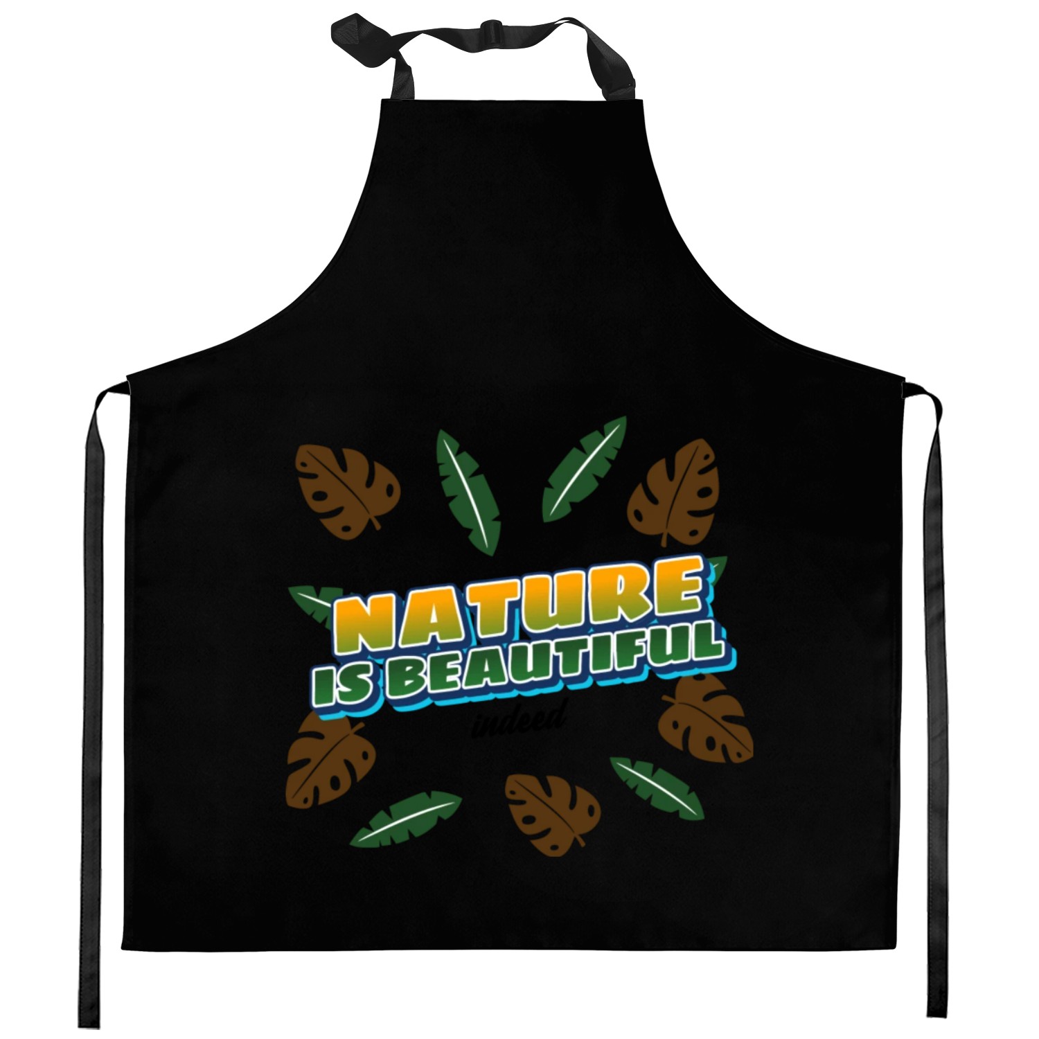 Nature Is Beautiful Kitchen Aprons