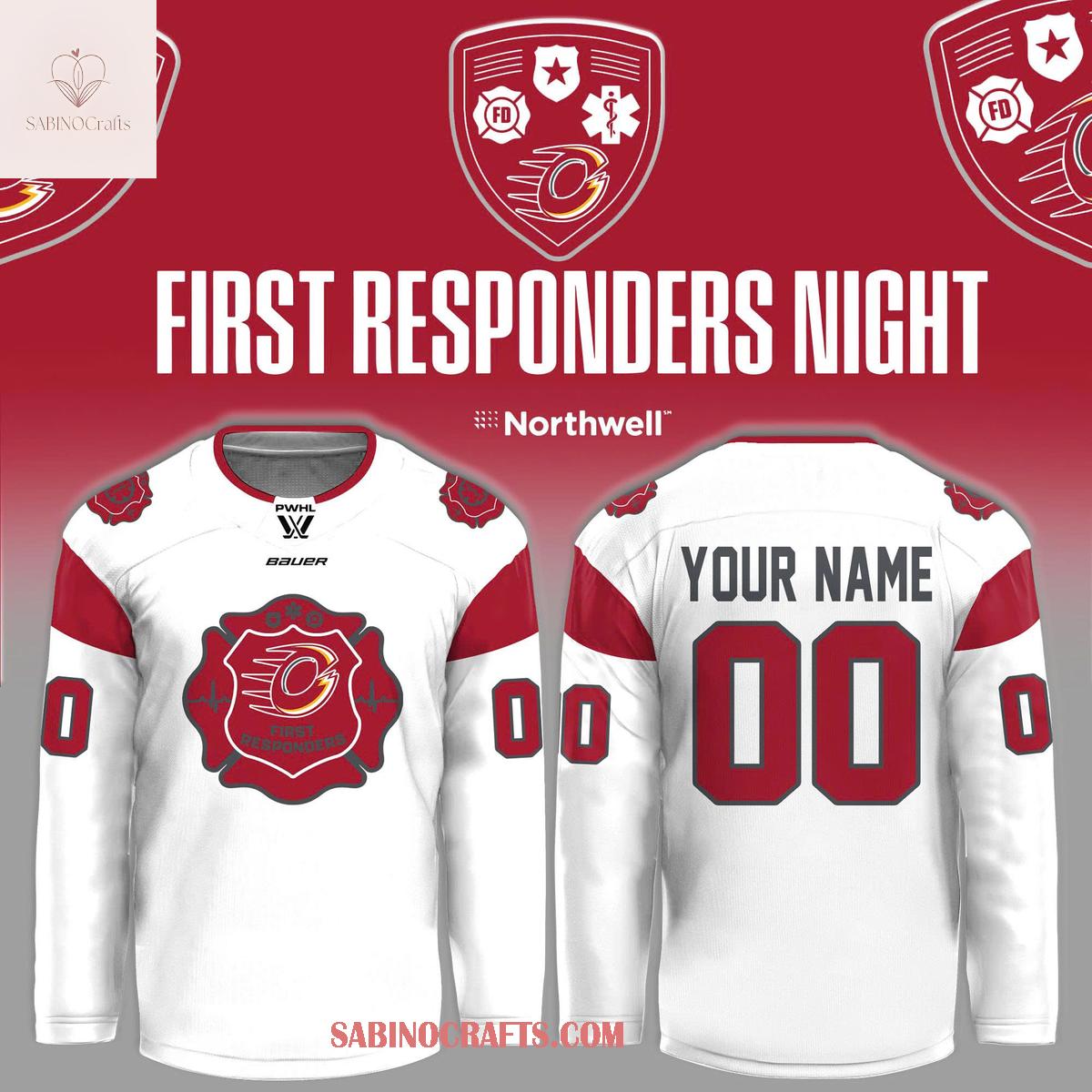Ottawa Charge 2026 First Responders x Northwell Personalized Hockey Jersey