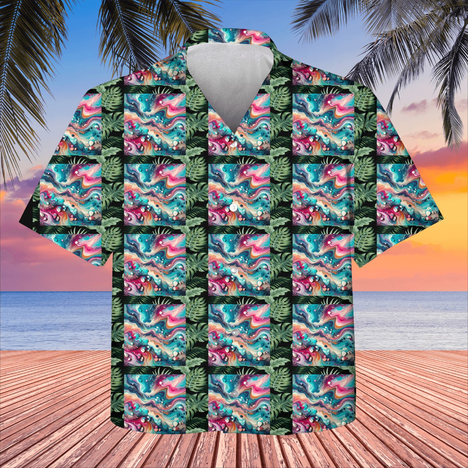 "FluidArt Fantasy" Kids Hawaiians