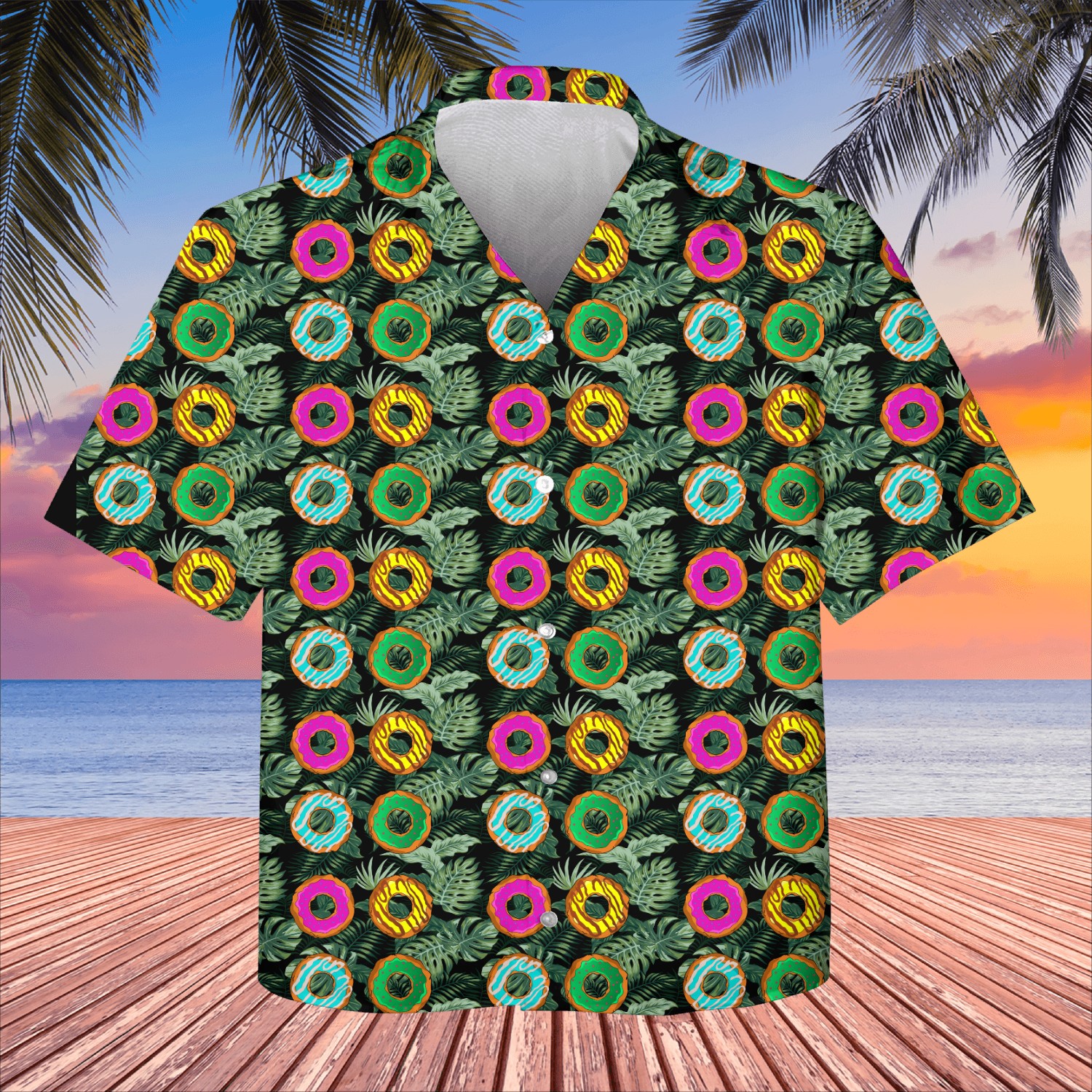 Donuts Doughnuts Candy Bakery Best Gift Idea Kids Hawaiians
