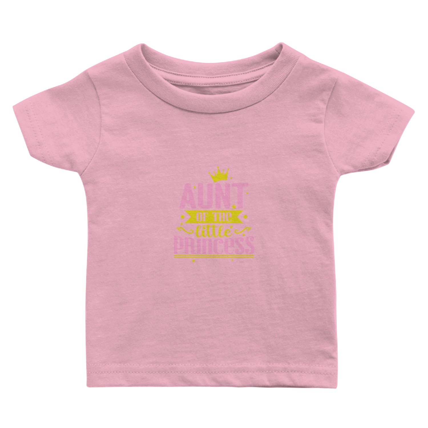 Aunt of the little Princess Baby T Shirts