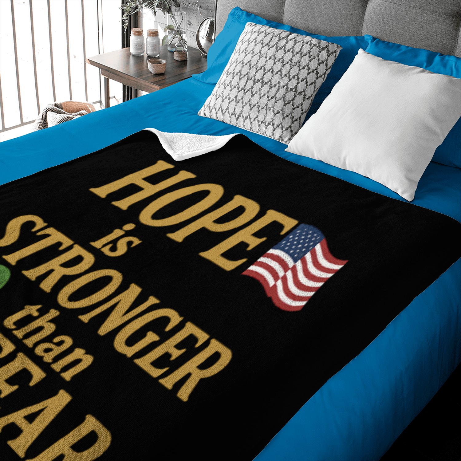 Childhood Cancer Awareness Baby Blankets