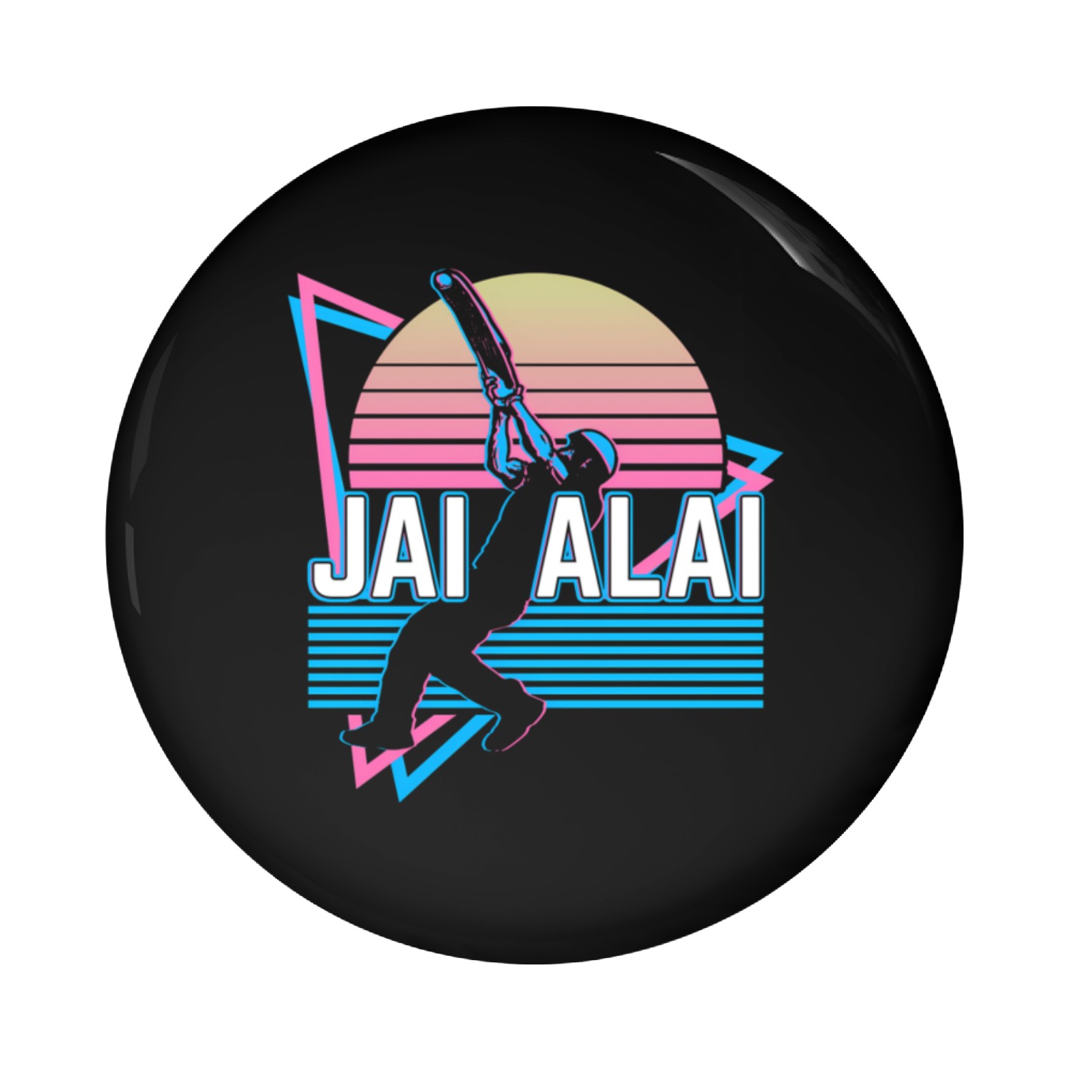 Jai Alai Player Pin Buttons