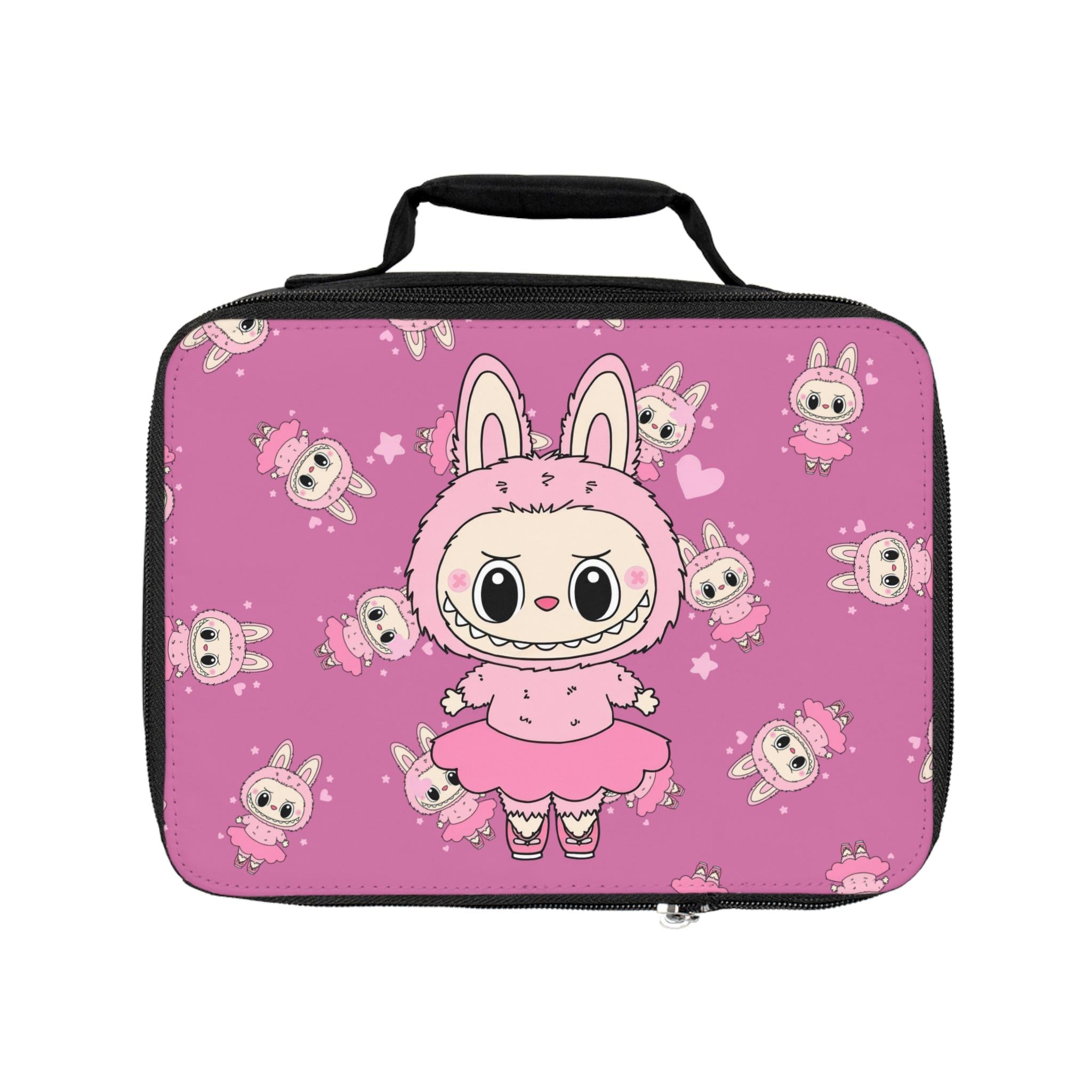 Labubu Lunch Bag - Back to School Insulated Lunch Tote for Kids, Cute Lunch Sack