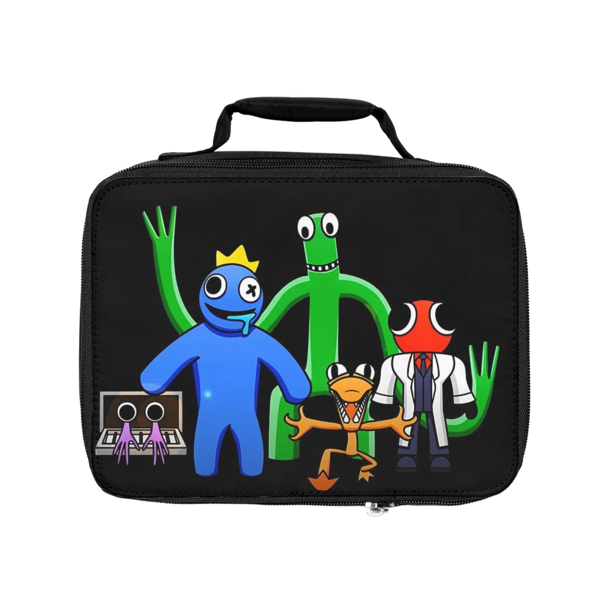 Rainbow friend personalised lunch bags
