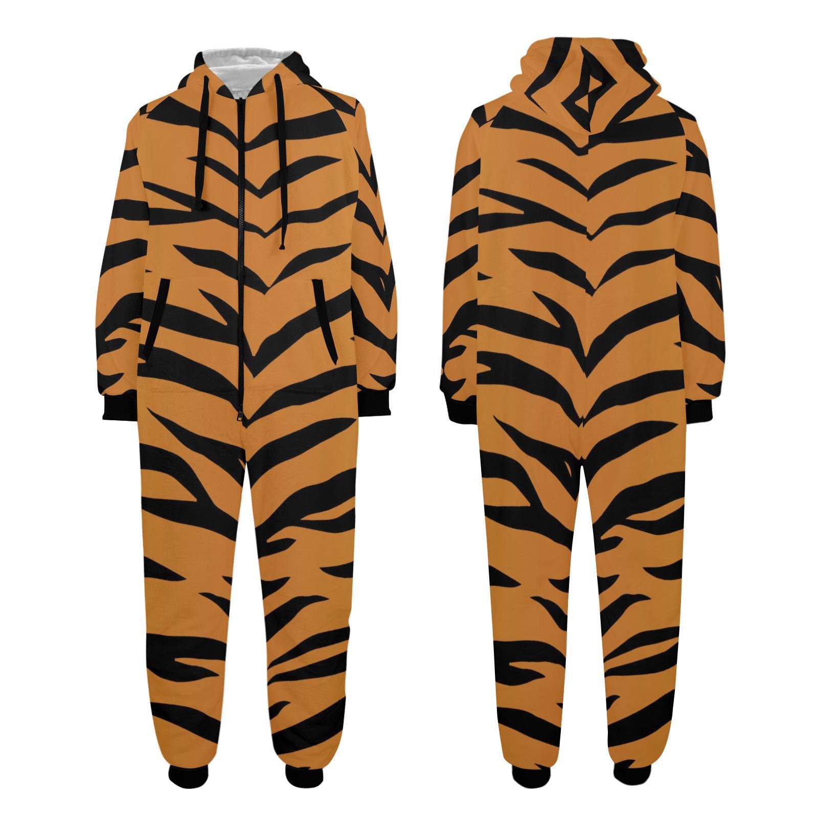 Tiger Onesie for the family, Tiger Hooded Jumpsuit, Tiger onesie, tiger print, Animal print, Animal Lovers, Cat Lovers, Safari