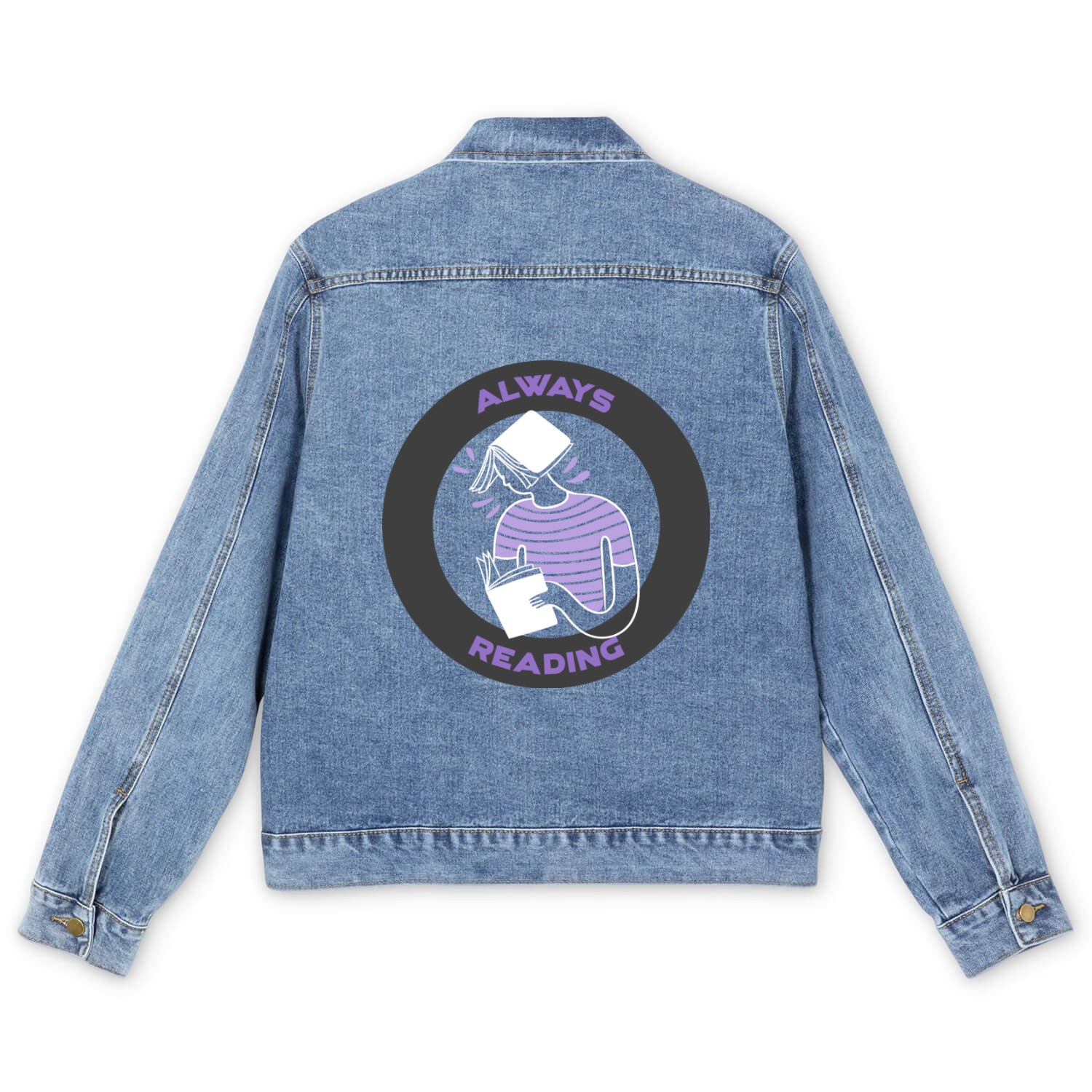 Always Reading Men's Denim Jackets