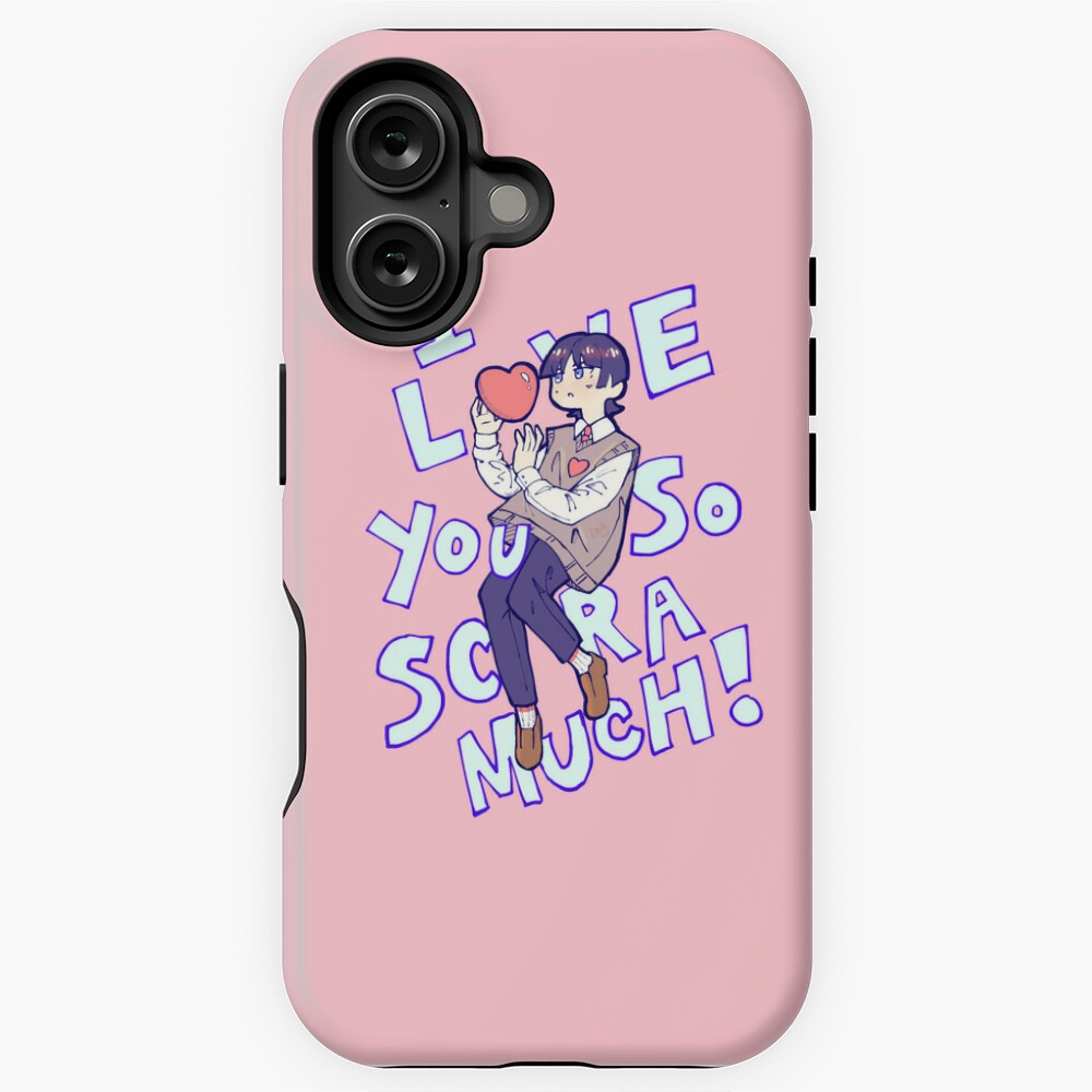 genshin impact scaramouche I love you so scara much iPhone Case