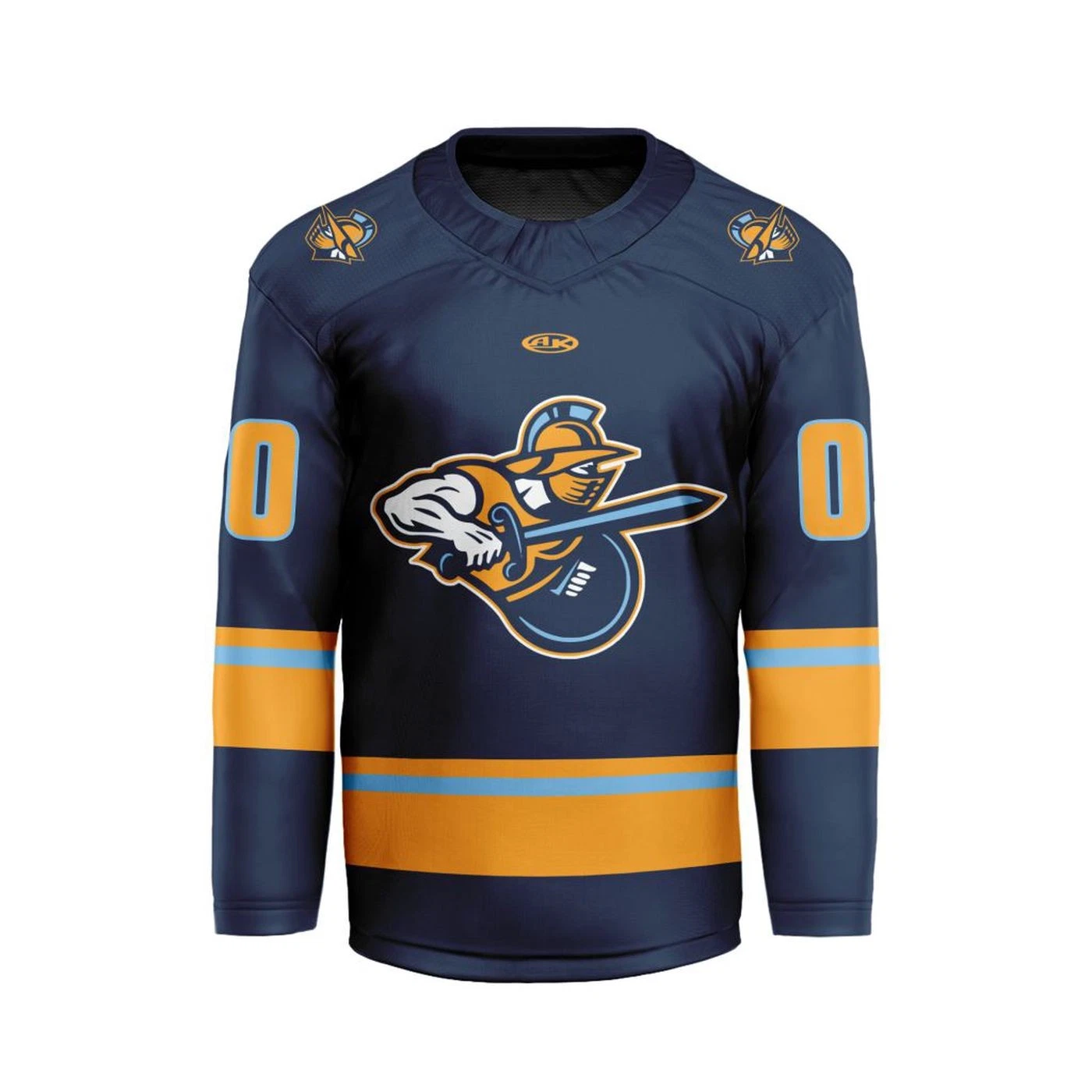 Custom Atlanta Gladiators 2025/26 Navy Men's Hockey Jersey