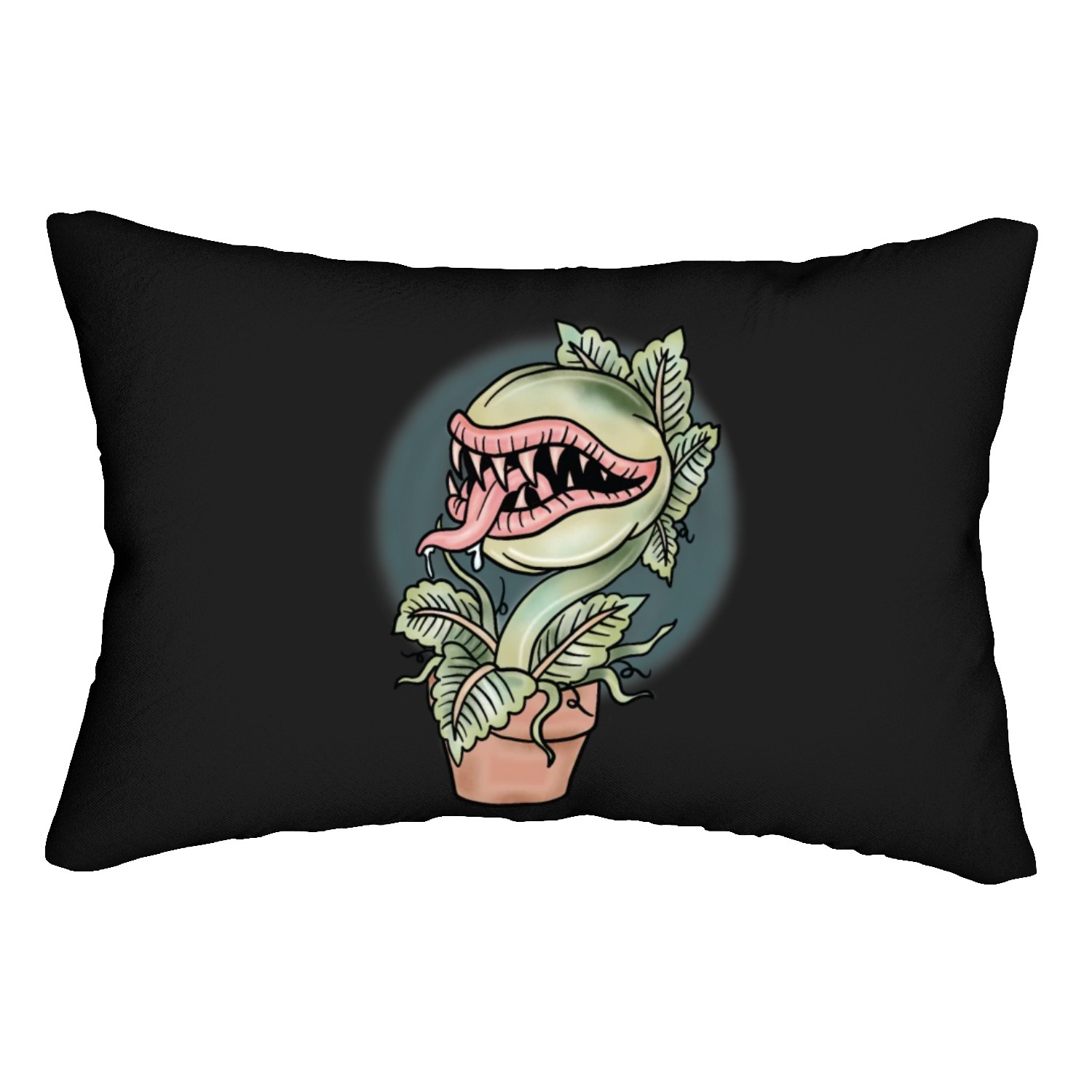 Killer Plant Design - Crazy Cool Kids Lumbar Pillows