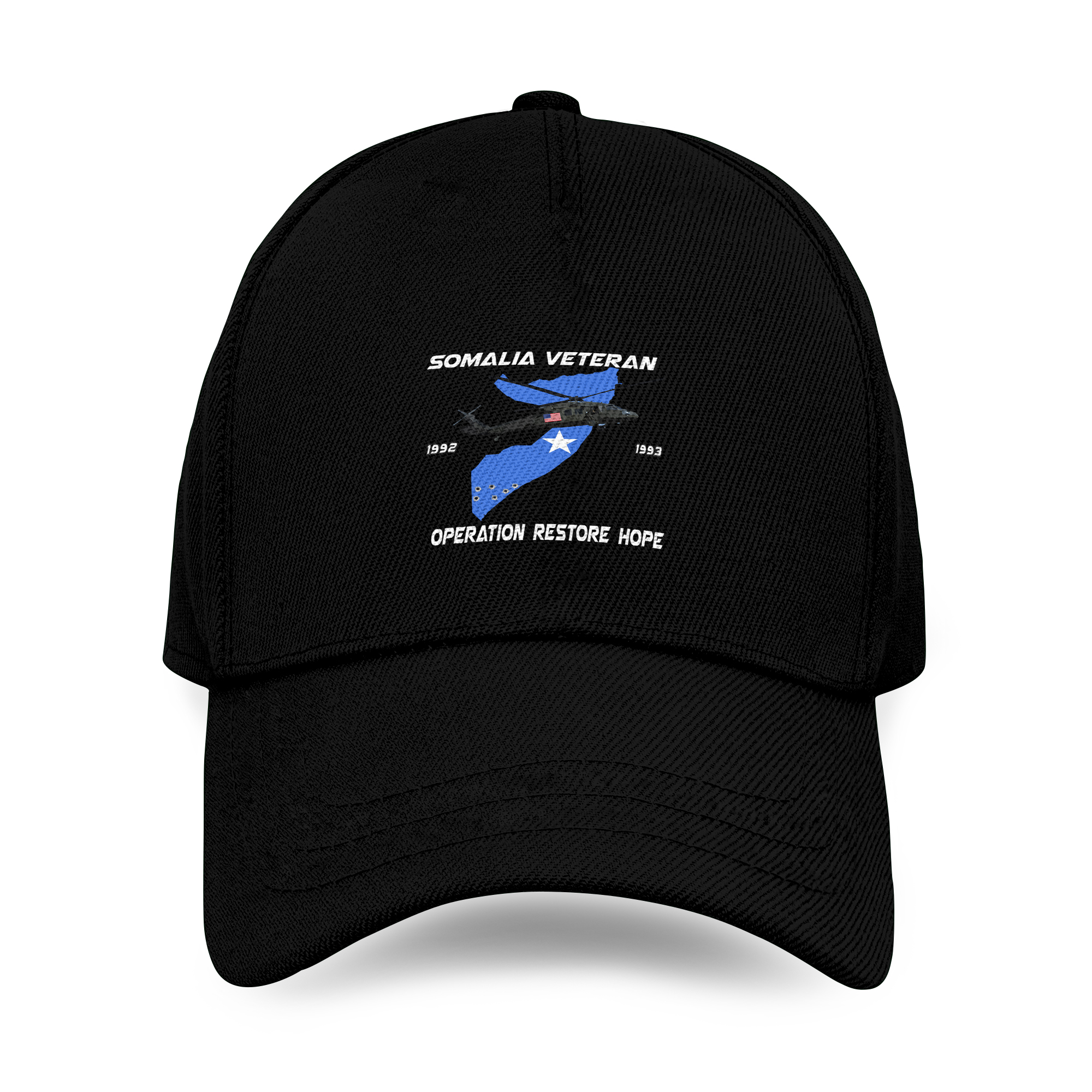 Somalia Veteran Operation Restore Hope Baseball Cap