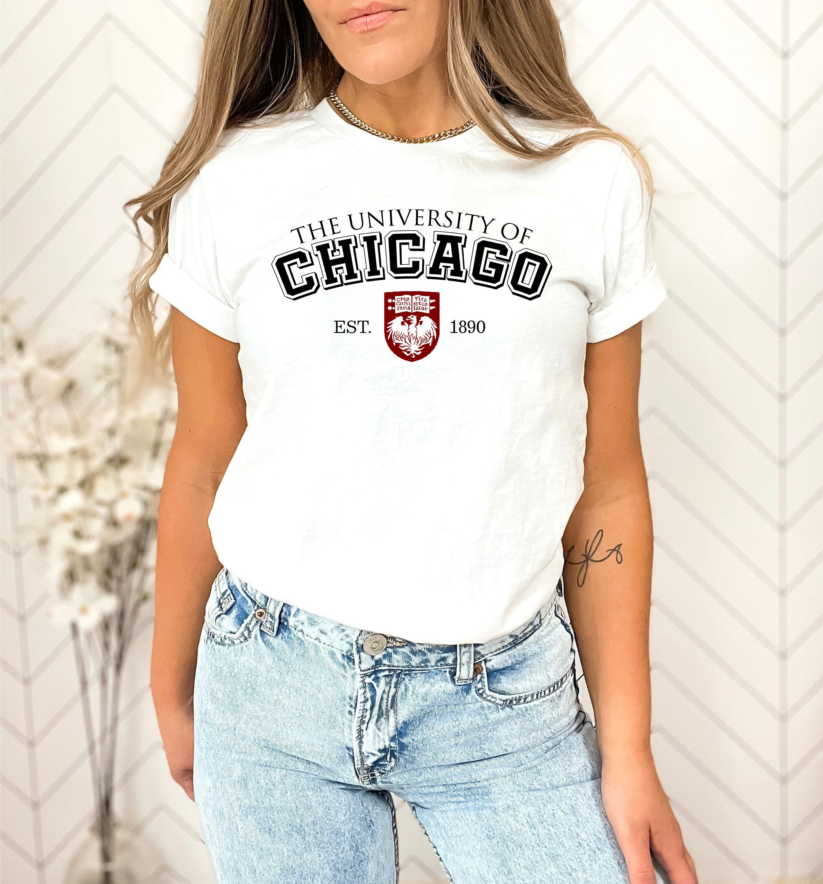 The University Of Chicago Shirt, Chicago University Tshirt, Chicago College Tee, Chicago State Shirt, Chicago University Shirt