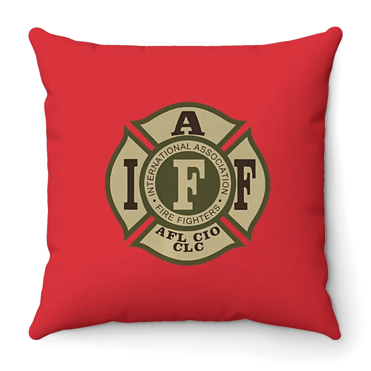 IAFF Union US made Firefighter Military Multicam Throw Pillows