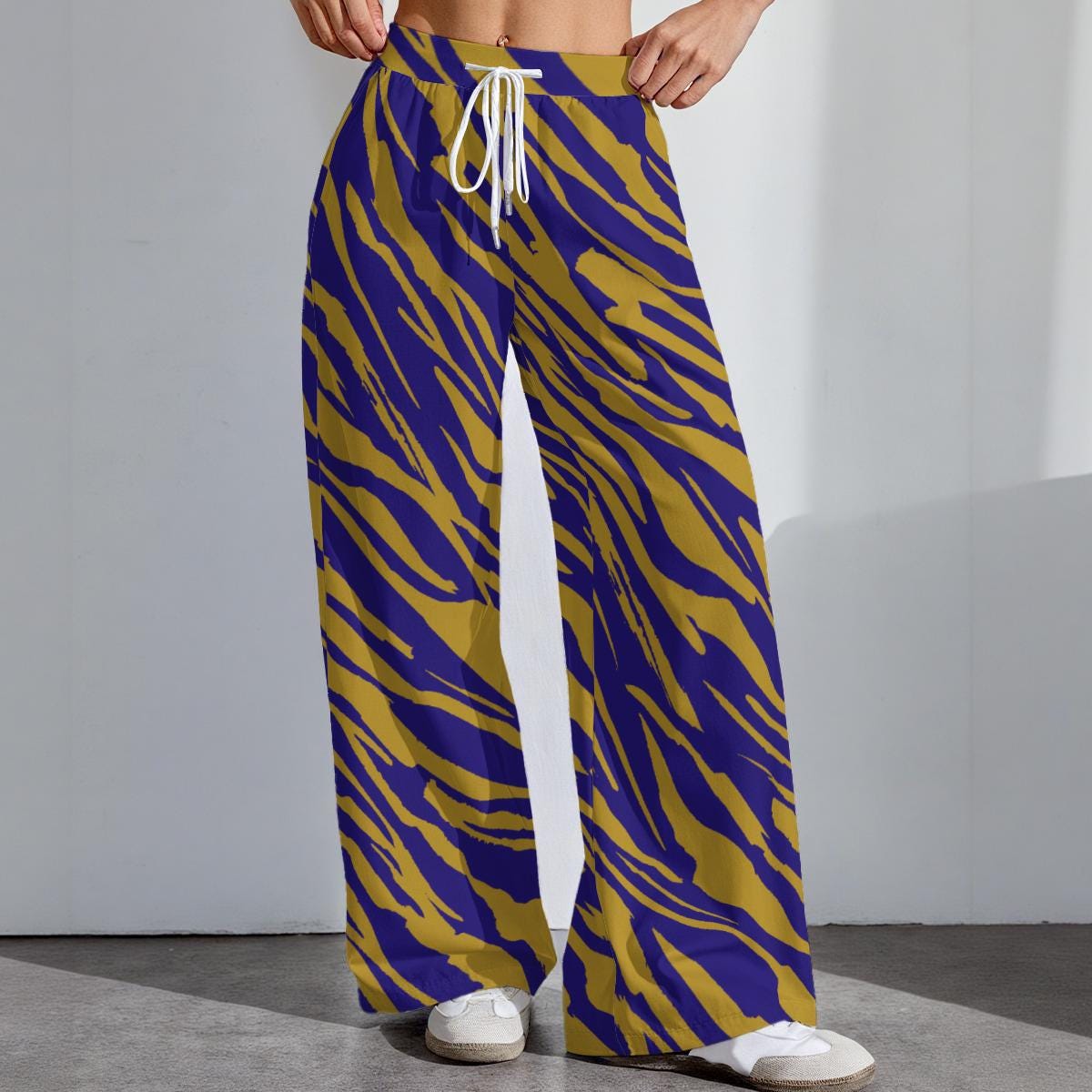 Baltimore Football Stretch Pants, Women's Game Day Leggings, Tailgate Outfit, Cute Football Trousers