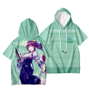 Anime Spirit Chronicles Casual Short Sleeve Shirt Hoodie T-shirt