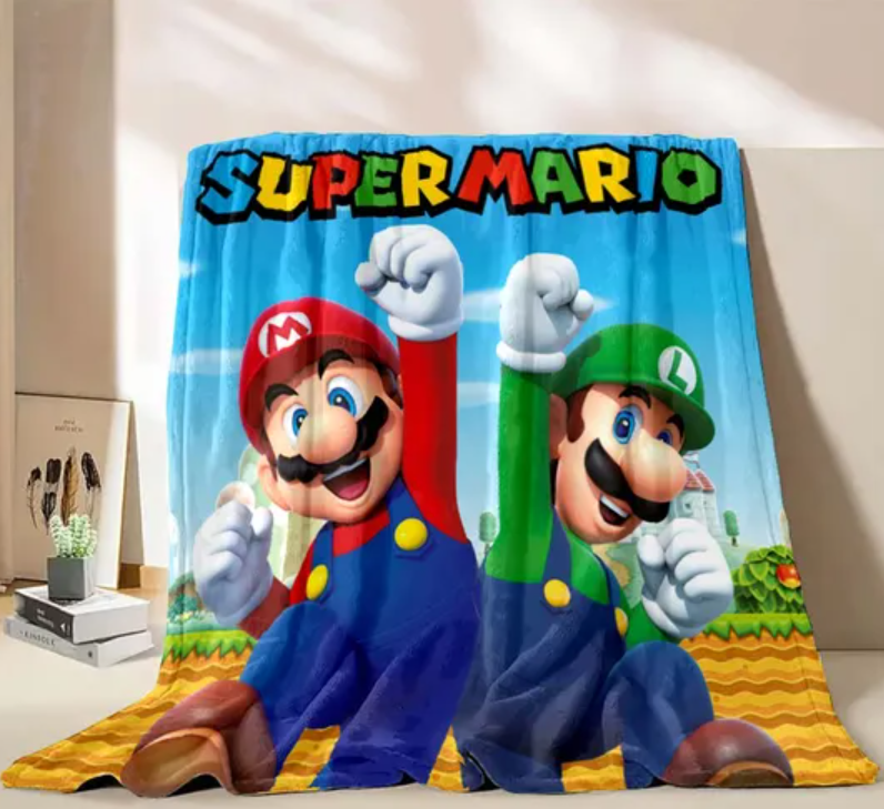MINISO Games Super Mario Printing Blanket