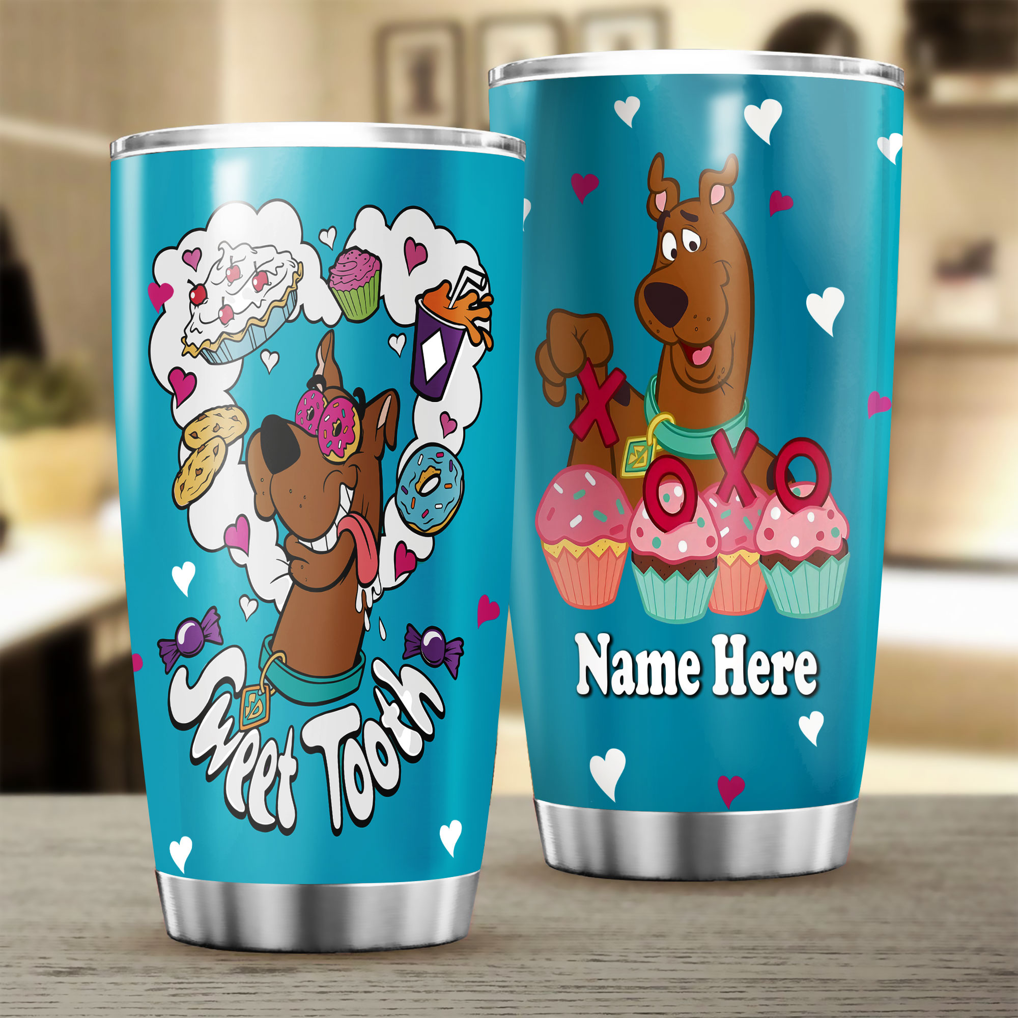 Personalized Name Scooby-Doo Sweet Stainless Tumbler 20oz