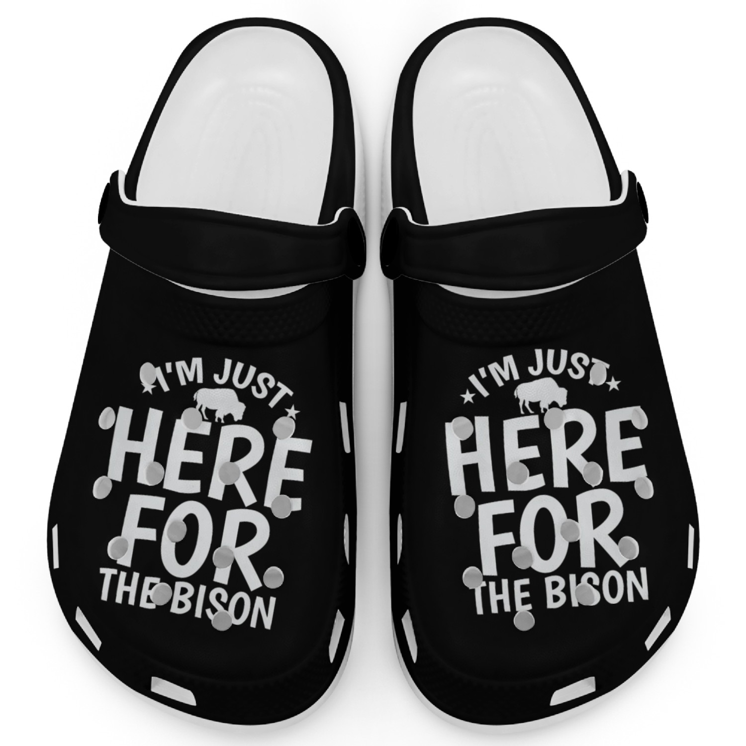 I'm just here for the Bison Tier Clogs